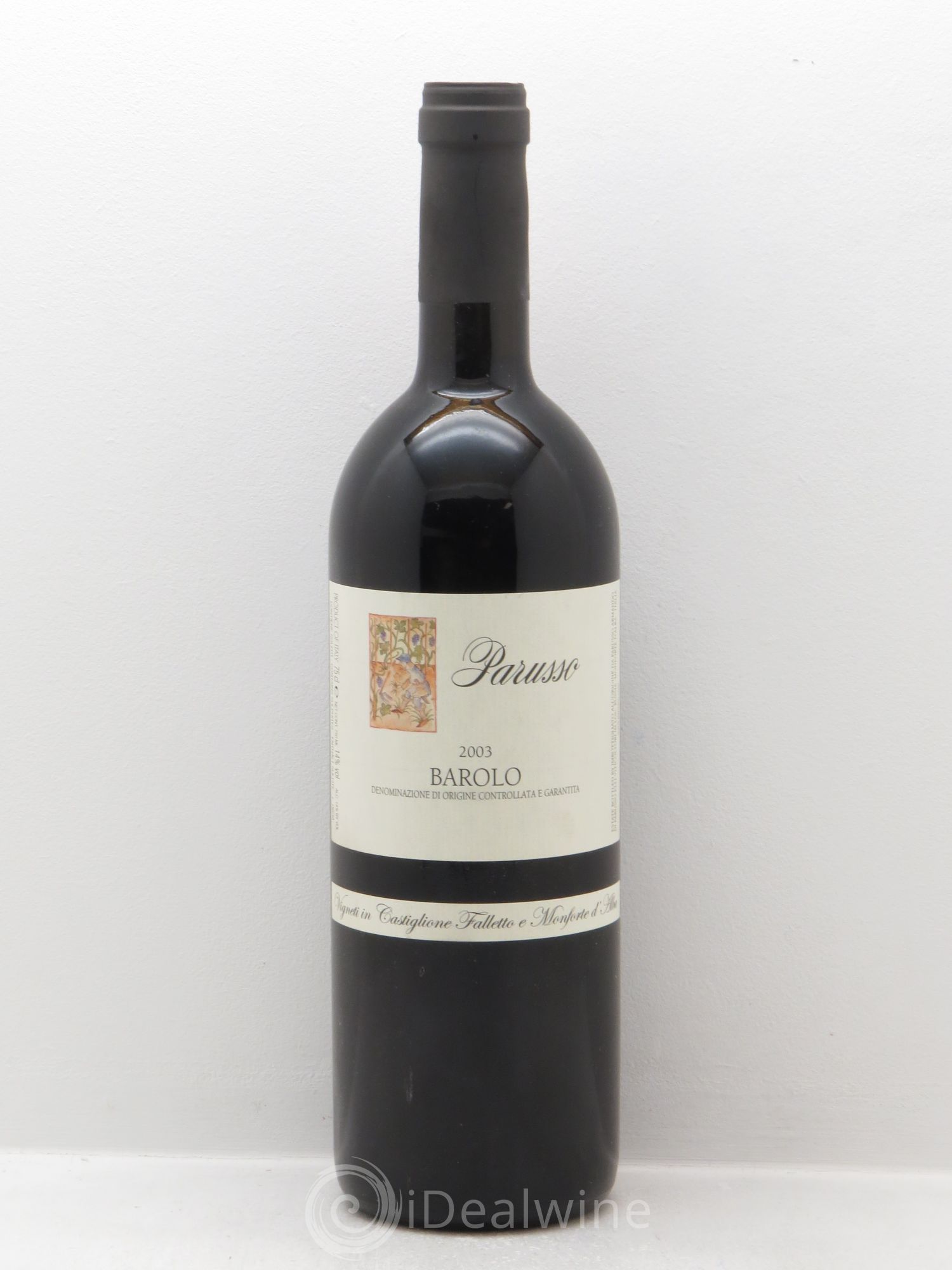 Barolo Parusso 2003 - Lot de 1 bouteille - 0