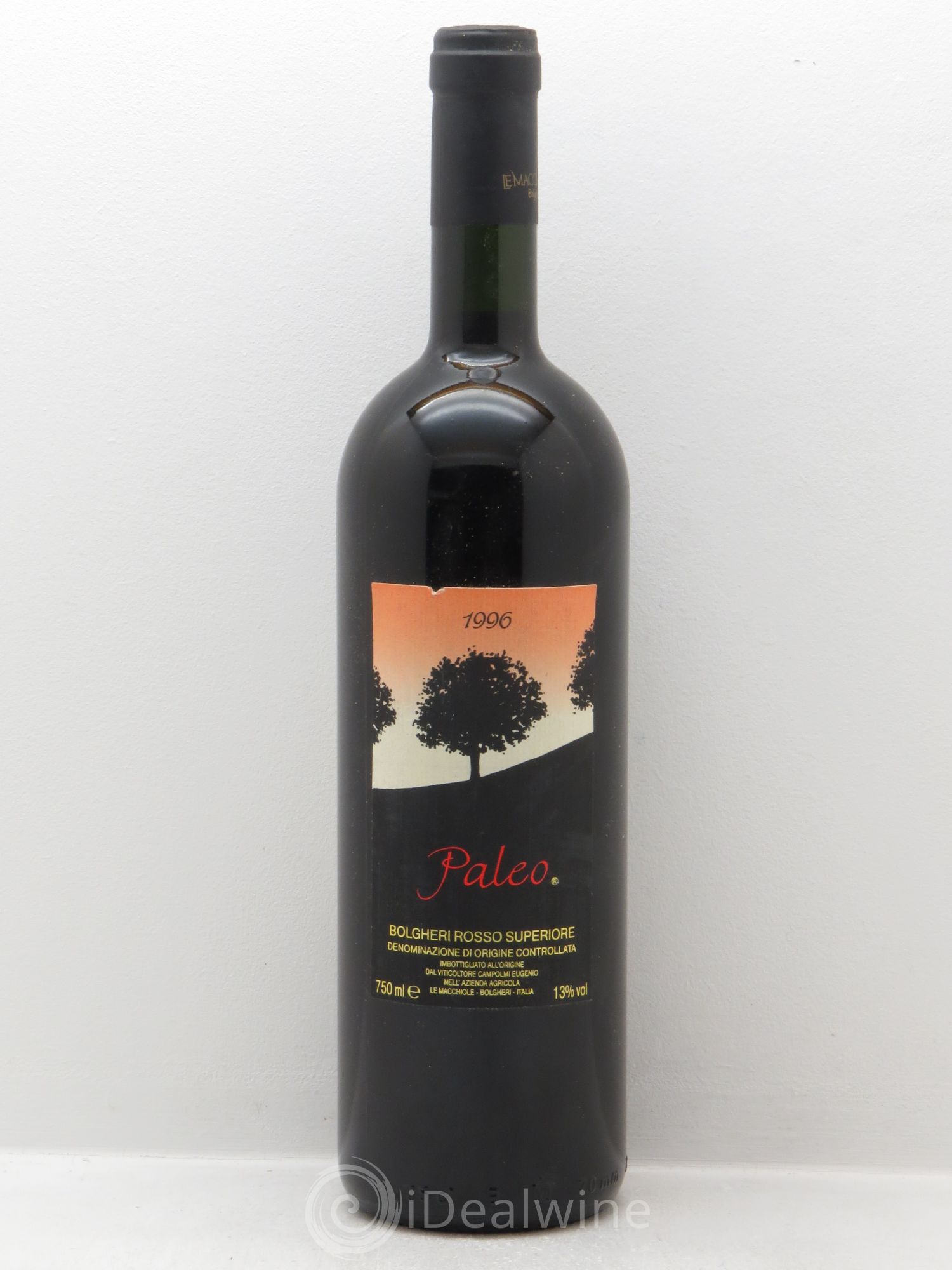 Bolgheri Le Macchiole DOC Paleo 1996 - Lot de 1 bouteille - 0