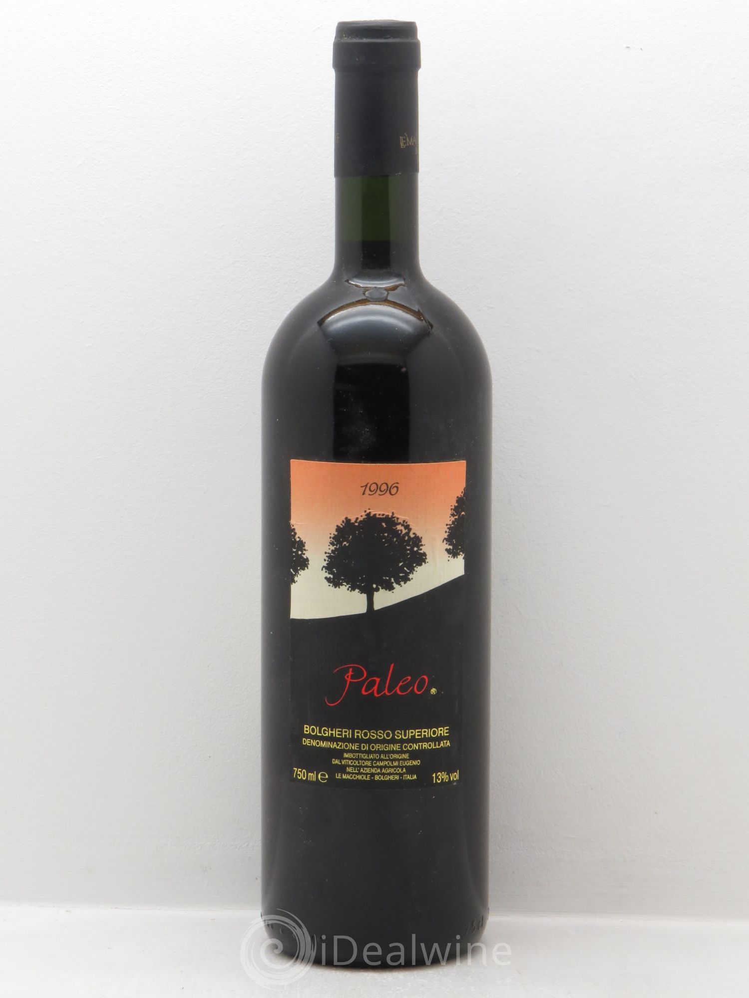 Bolgheri Le Macchiole DOC Paleo 1996 - Lot de 1 bouteille - 0