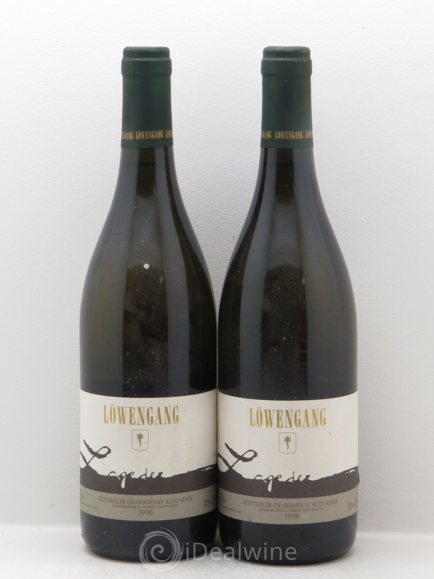 Divers Chardonnay Lowengang Alois Lageder 1996 - Posten von 2 Flaschen - 0