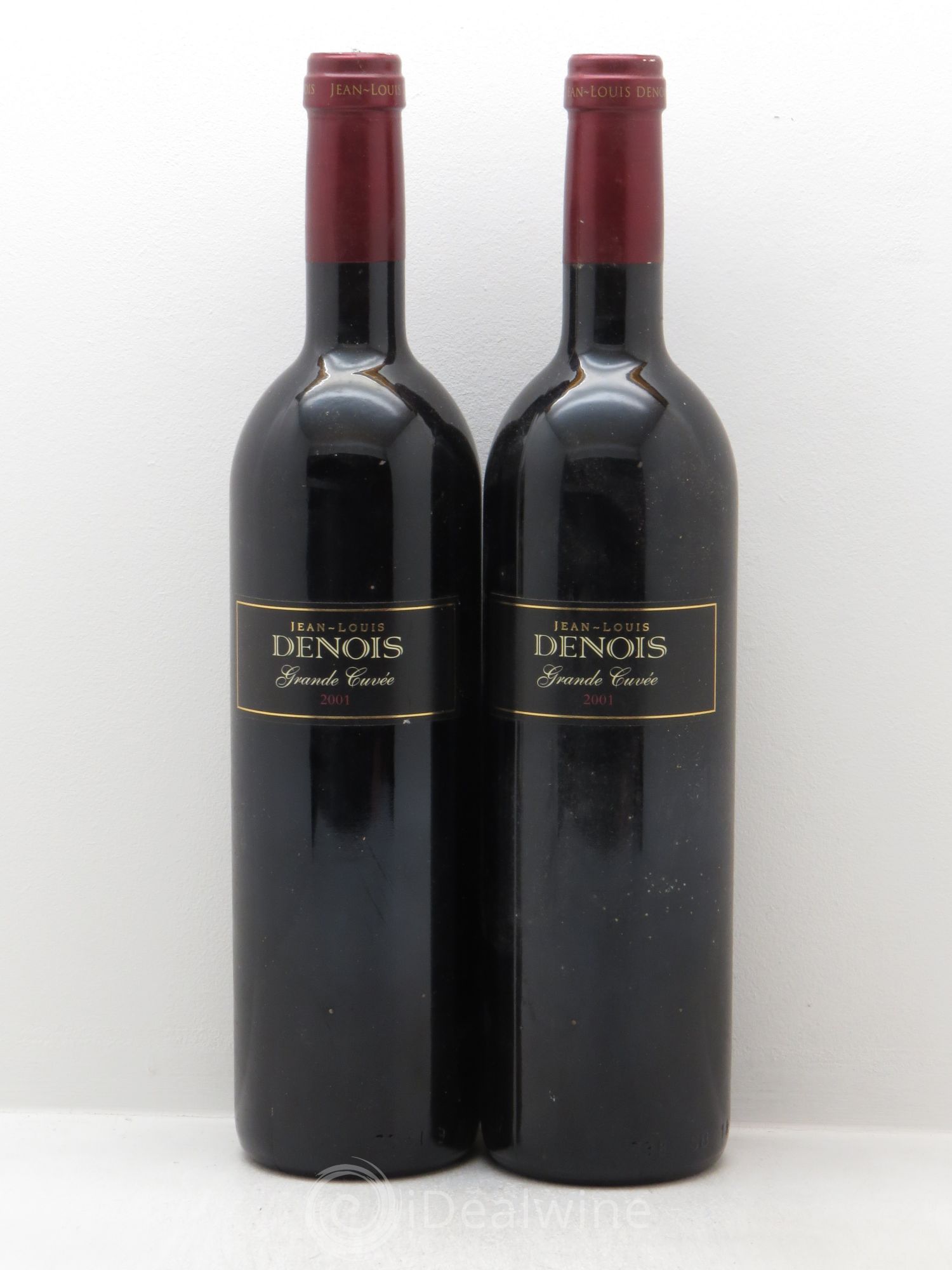 Pays d'Oc JL Denois Grande Cuvée 2001 - Posten von 2 Flaschen - 0