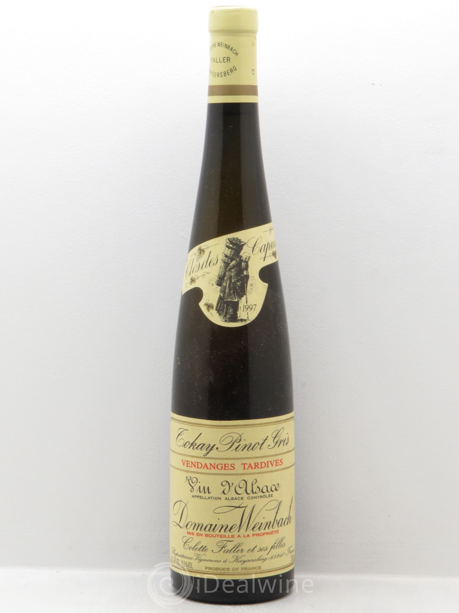 Alsace Pinot Gris (Tokay) Vendanges Tardives Weinbach (Domaine) Clos des Capucins 1997 - Lotto di 1 bottiglia - 0