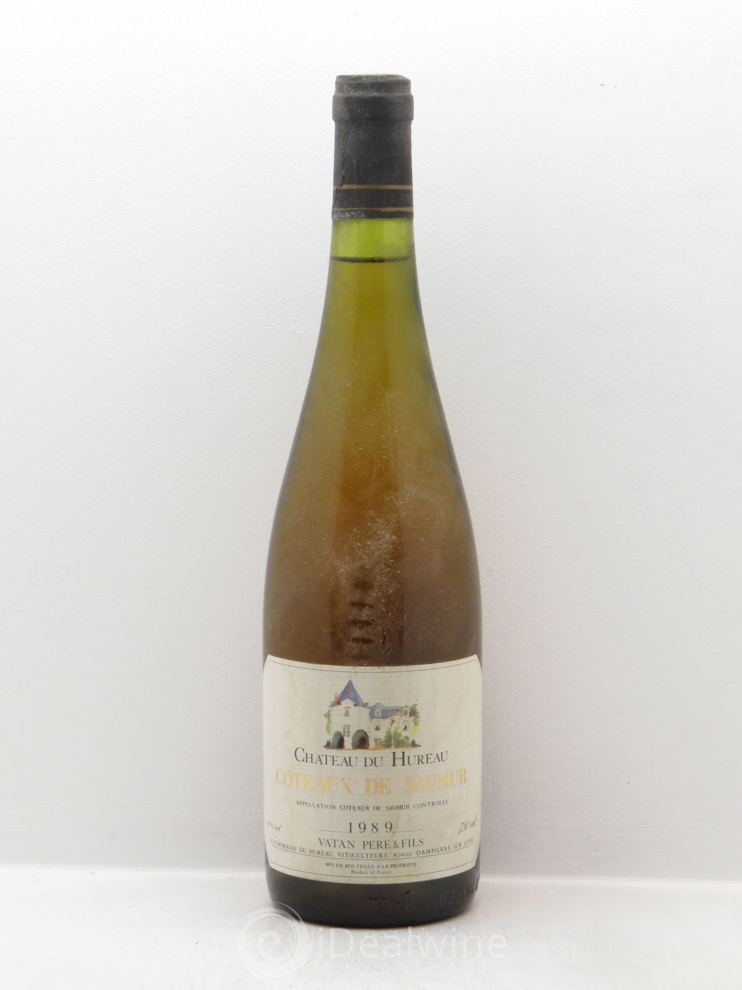 Divers Coteaux de Saumur Ch.de Hureau P.Vatan 1989 - Posten von 1 Flasche - 0