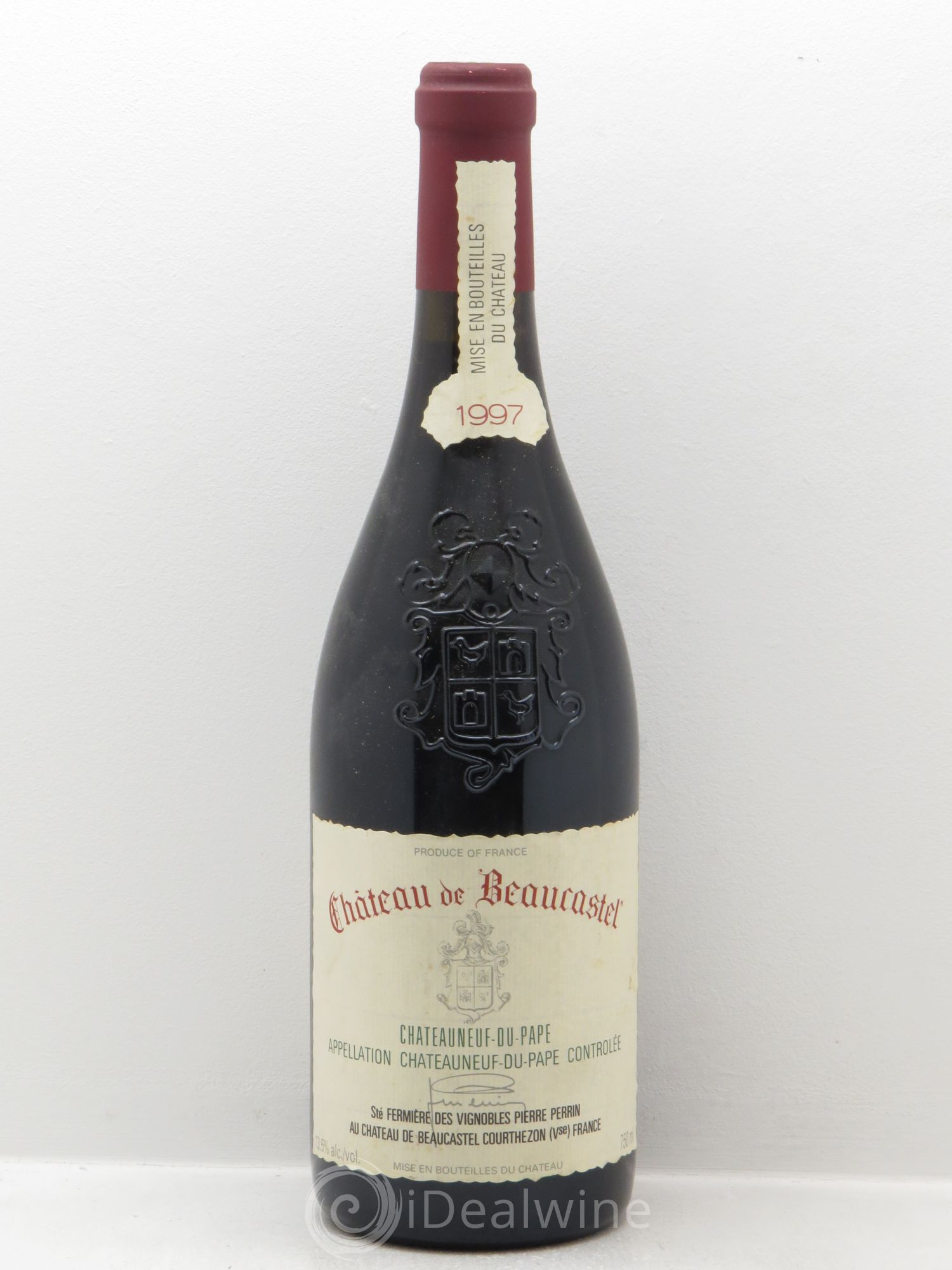 Châteauneuf-du-Pape Château de Beaucastel Famille Perrin 1997 - Lot de 1 bouteille - 0