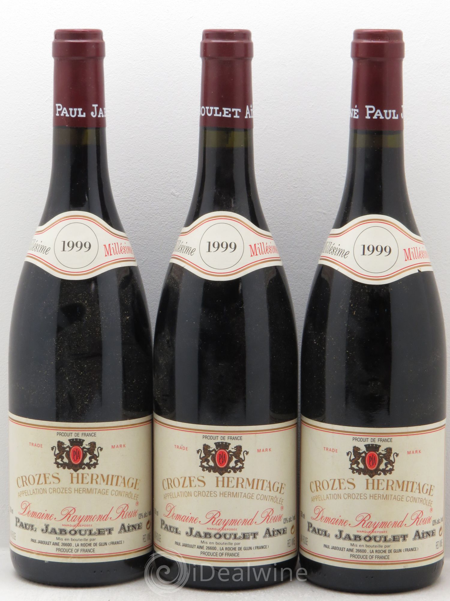 Crozes-Hermitage 1999 - Lot de 3 bouteilles - 0