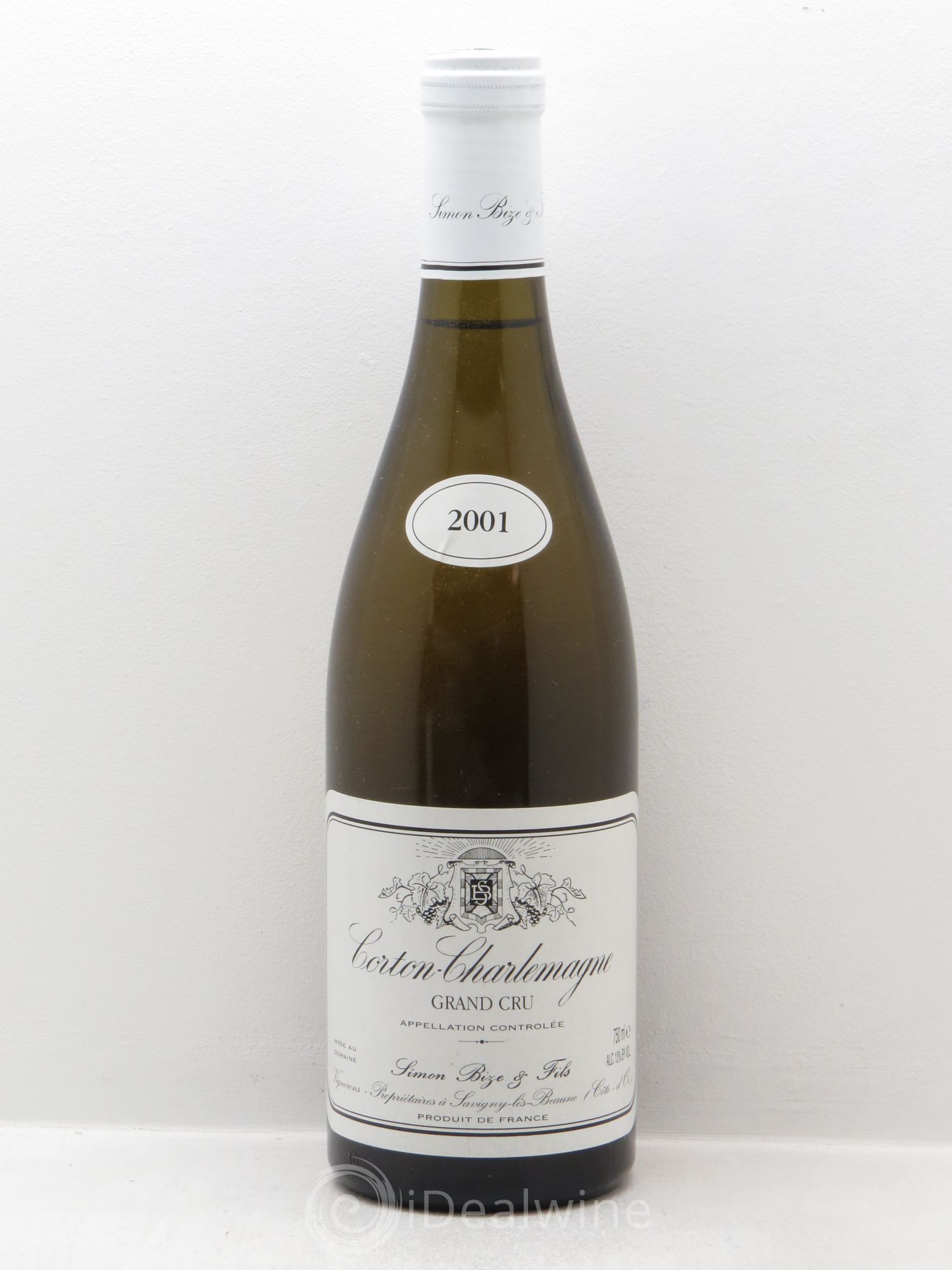 Corton-Charlemagne Grand Cru 2001 - Lot de 1 bouteille - 0