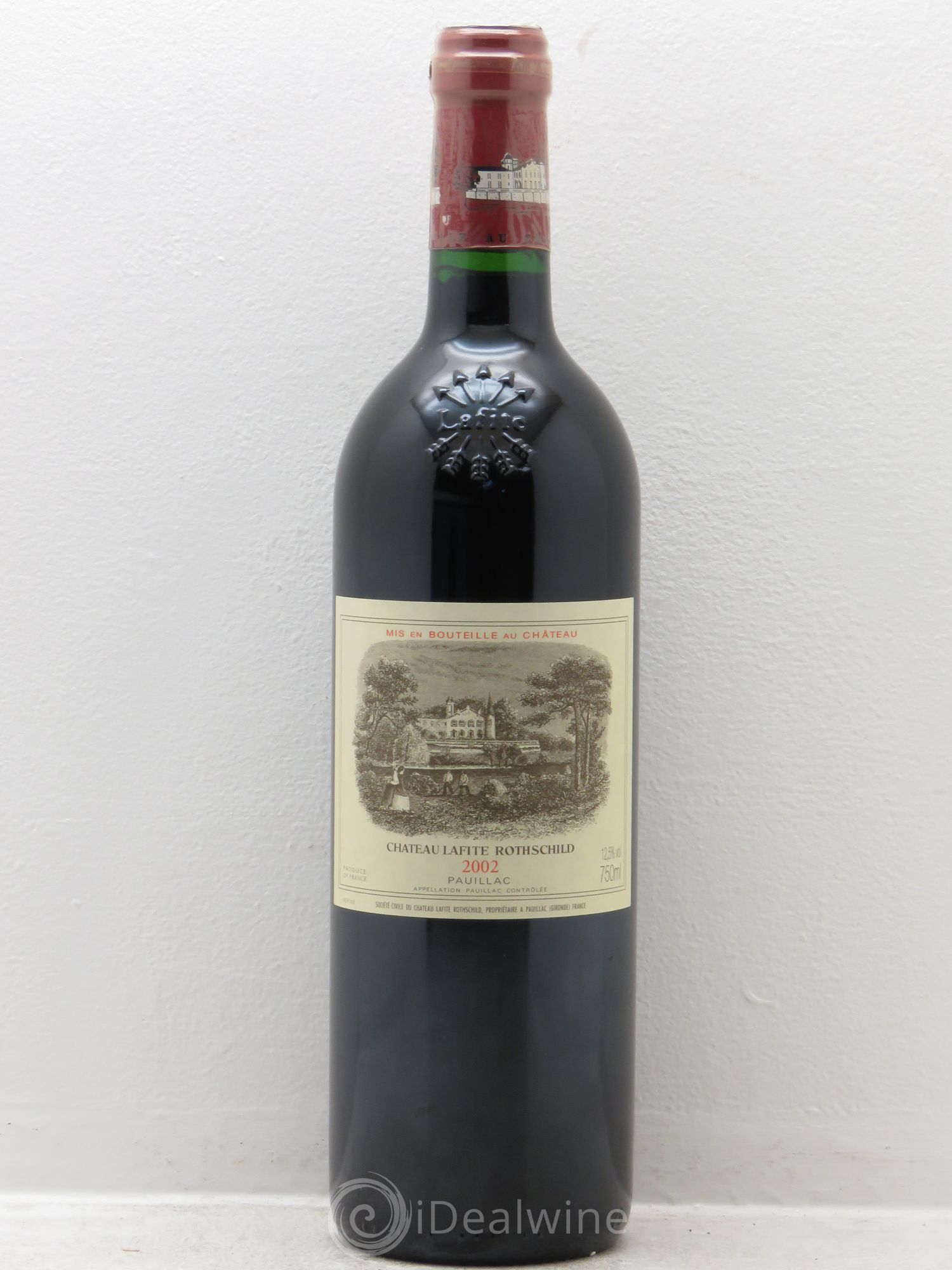 Château Lafite Rothschild 1er Grand Cru Classé 2002 - Lot de 1 bouteille - 0