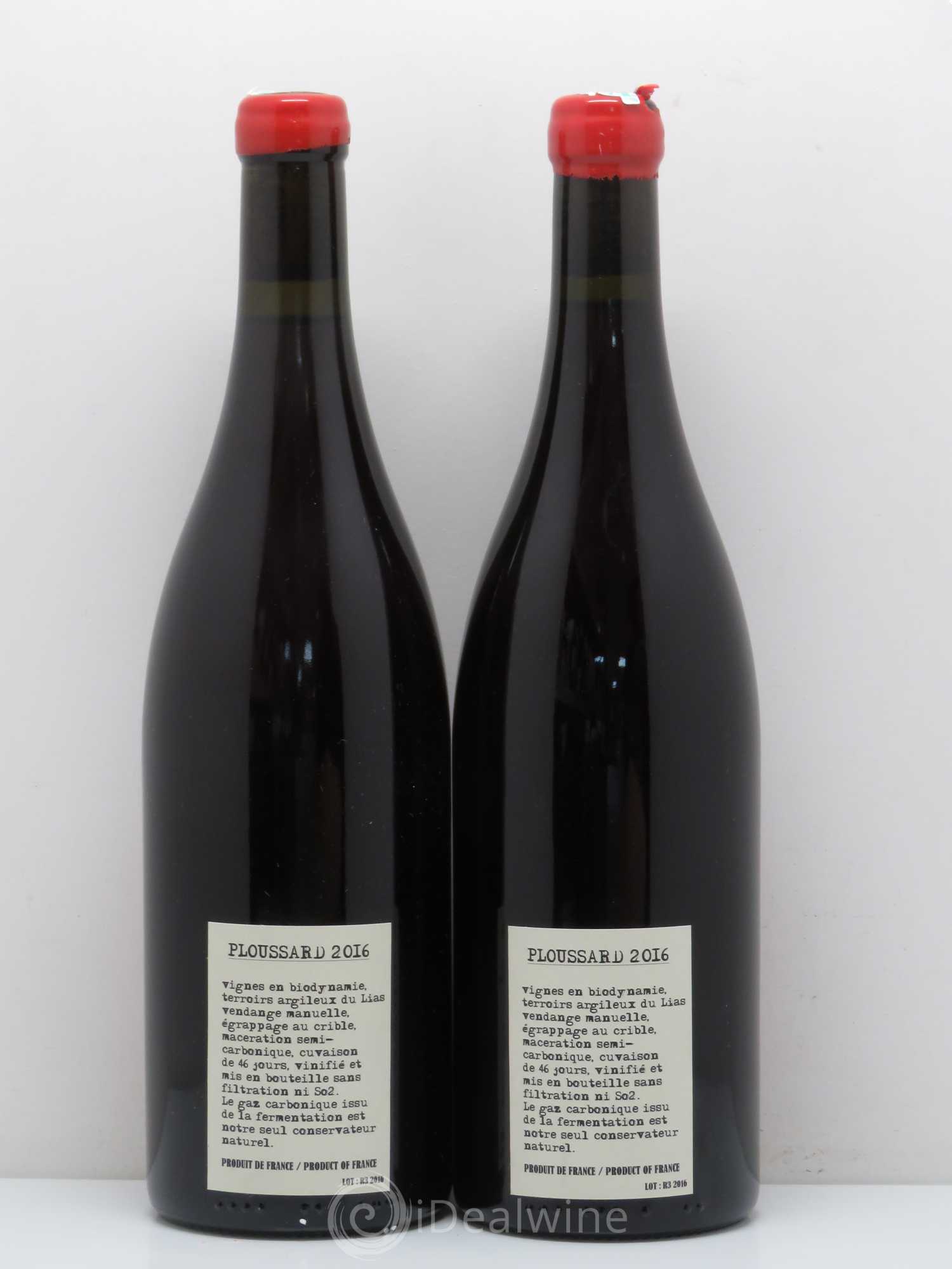 Arbois Ploussard Adeline Houillon & Renaud Bruyère 2016 - Lot de 2 bouteilles - 1