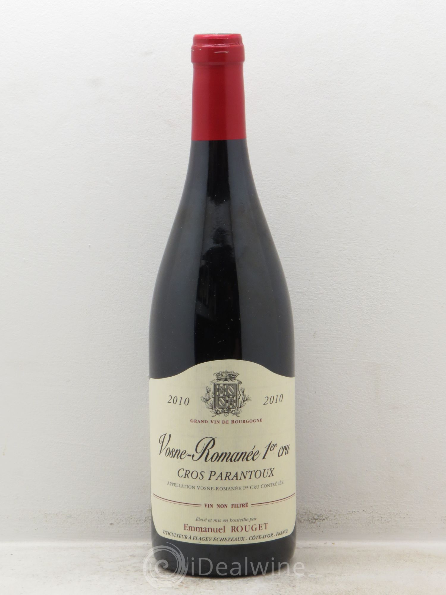 Vosne-Romanée 1er Cru Cros Parantoux Emmanuel Rouget 2010 - Lot de 1 bouteille - 0
