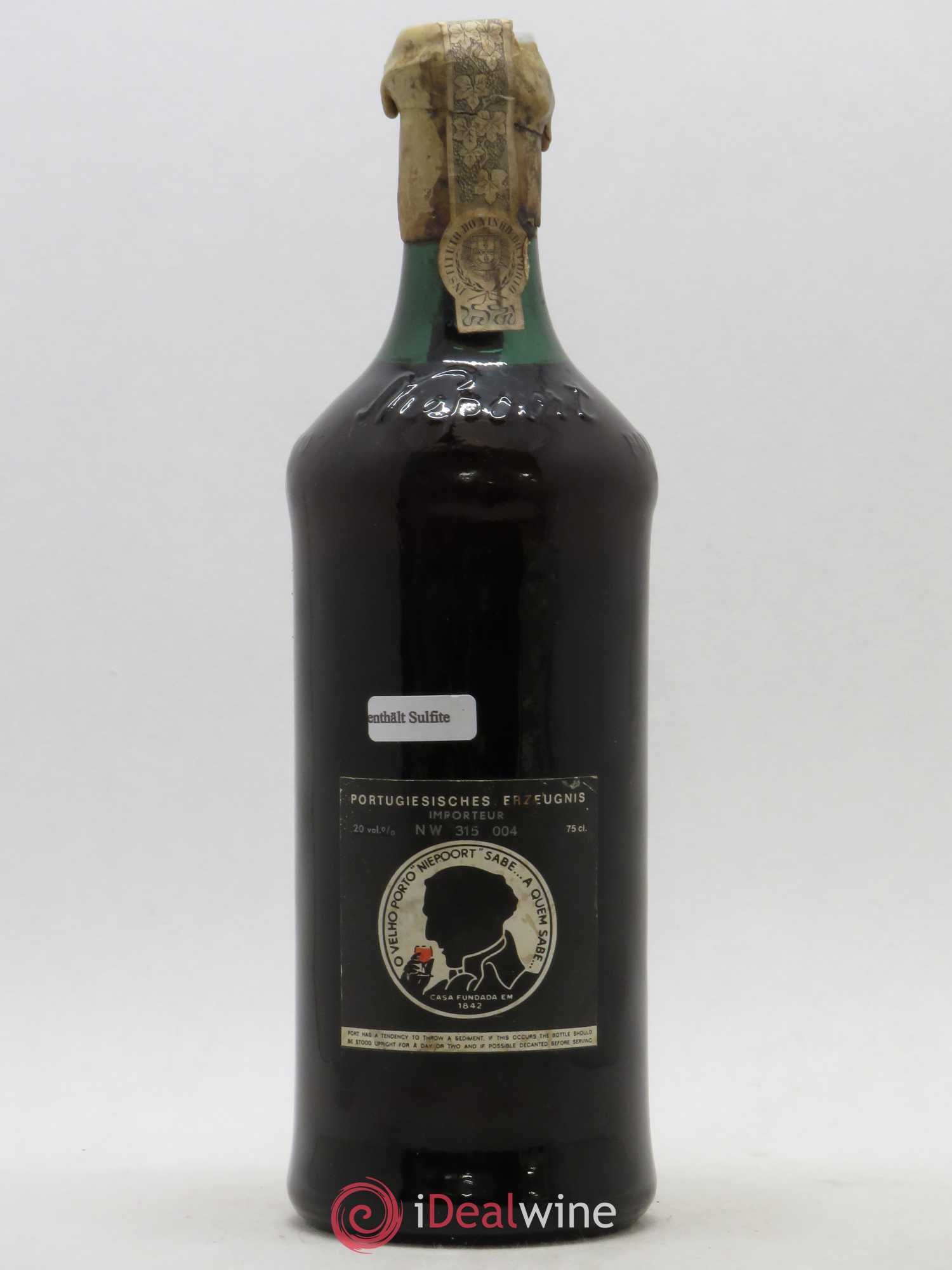 Porto Vintage Niepoort Garrafeira 1964 - Lot de 1 bouteille - 1