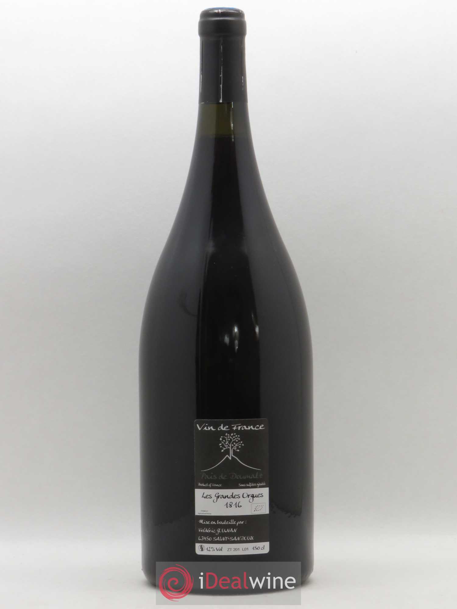 Vin de France Les Grandes Orgues Vignoble de l'Arbre Blanc 2016 - Lot de 1 magnum - 1