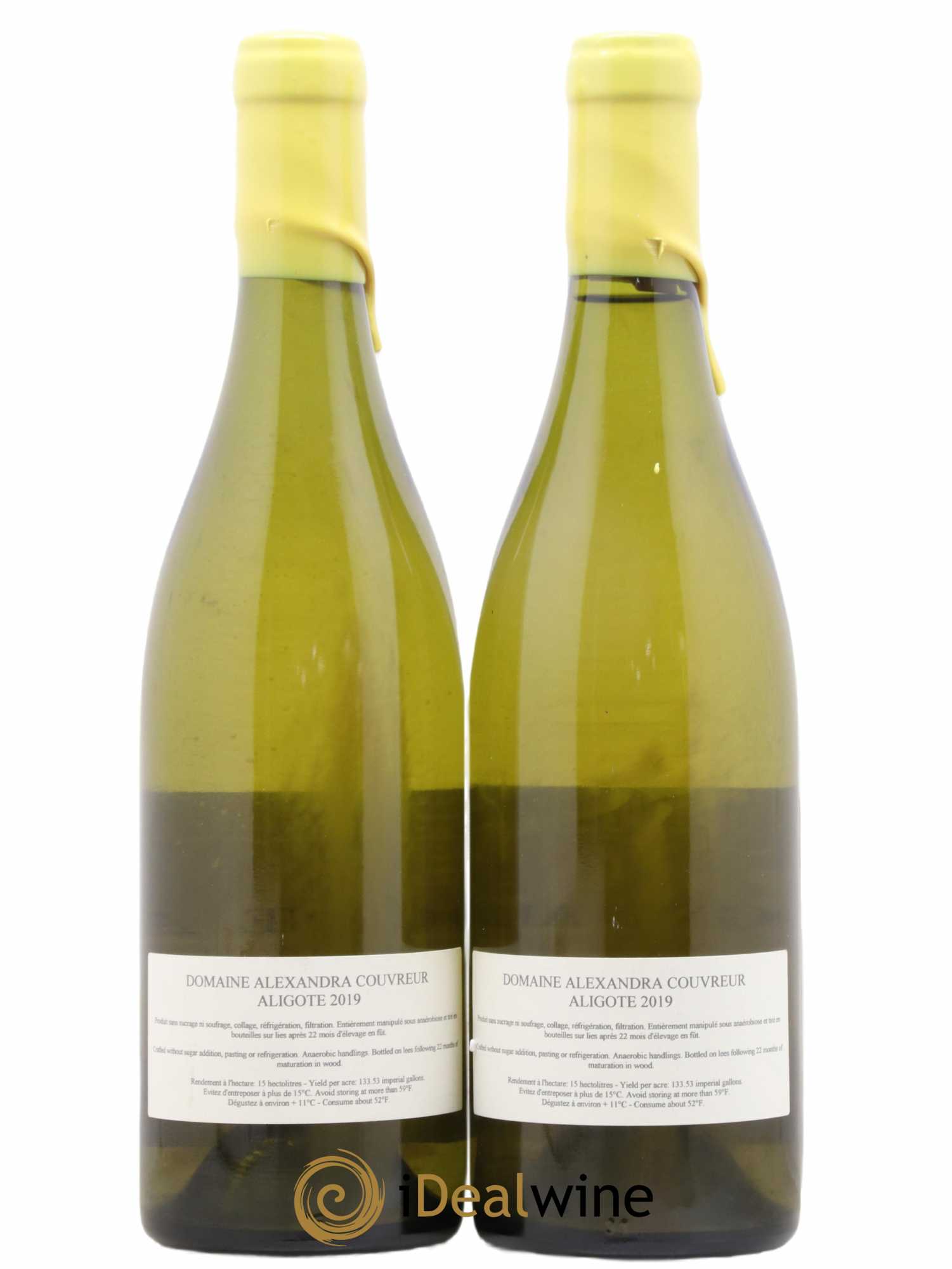 Bourgogne Aligoté Alexandra Couvreur 2019 - Lot of 2 bottles - 1