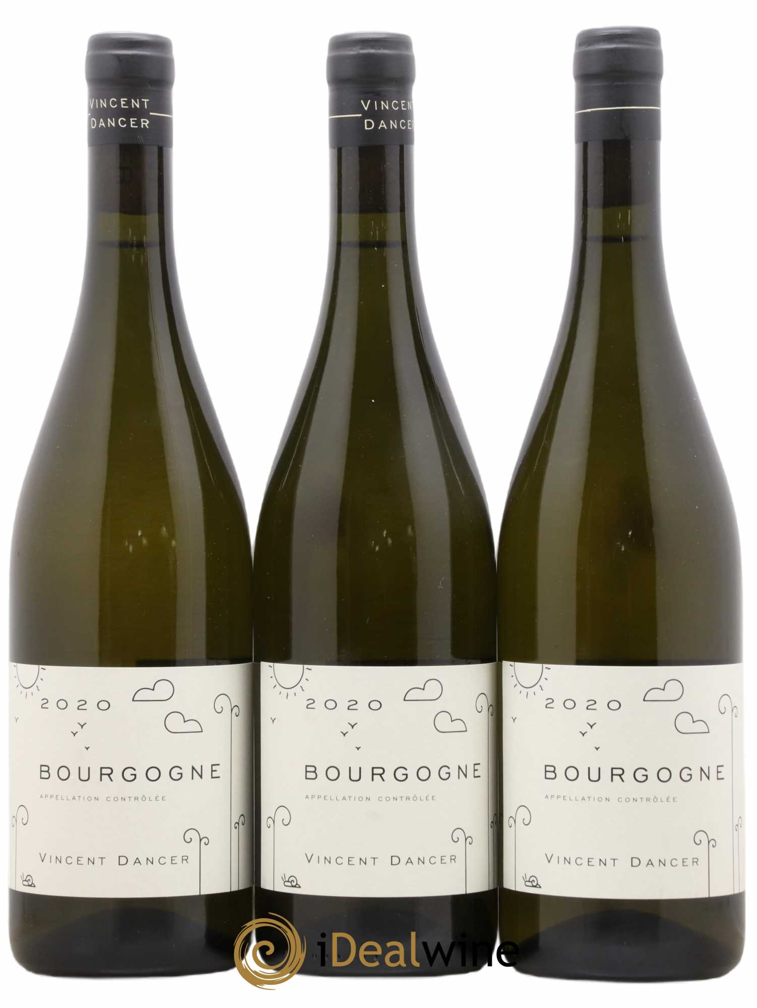 Bourgogne Vincent Dancer 2020 - Lot de 3 bouteilles - 0