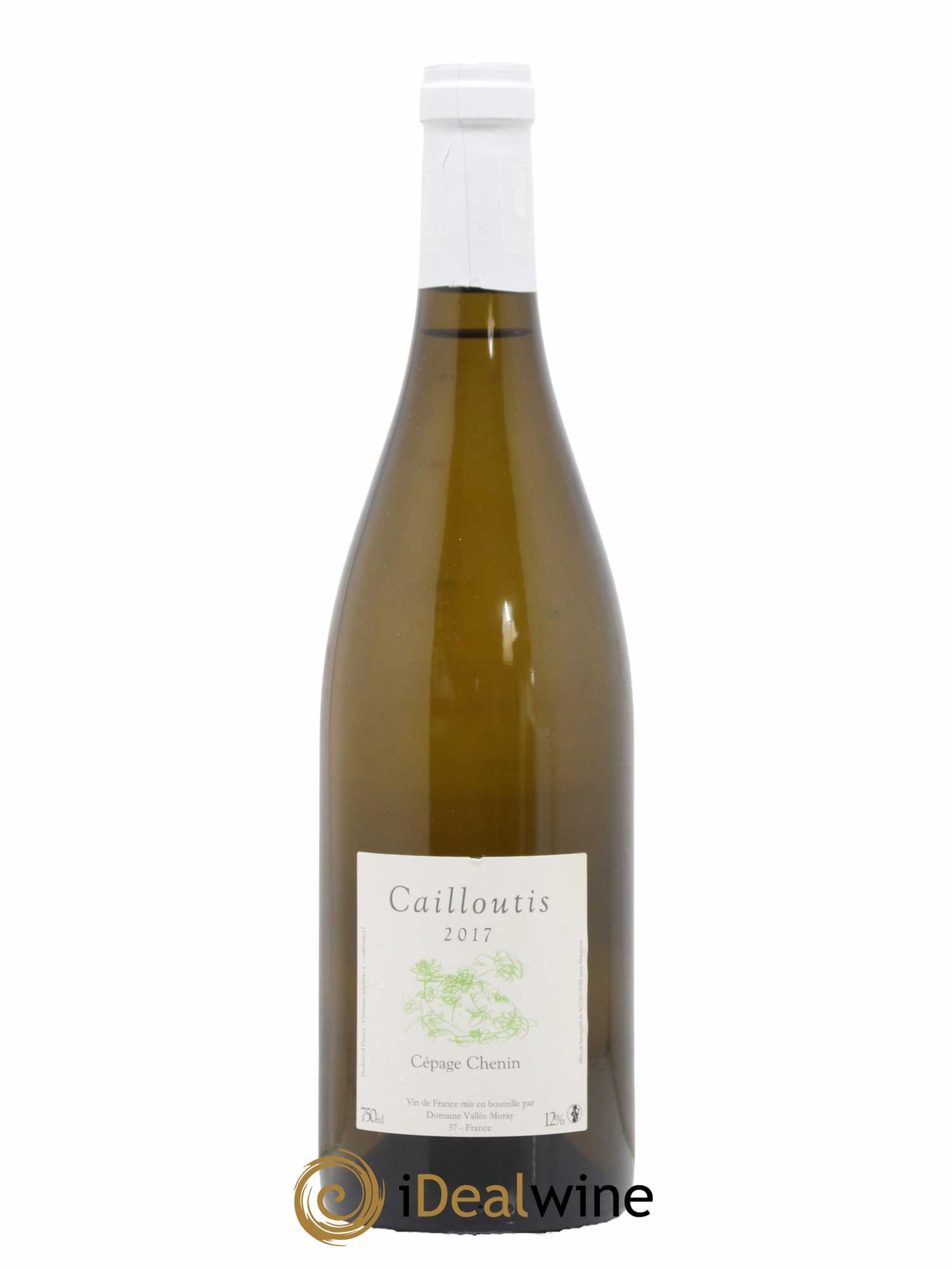 Vin de France Cailloutis Domaine Vallée Moray 2017 - Lot de 1 bouteille - 0