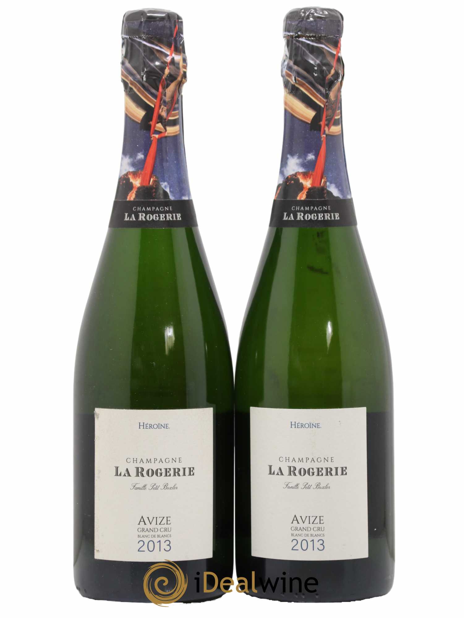 Champagne Héroïne Domaine La Rogerie 2013 - Lot de 2 bouteilles - 0