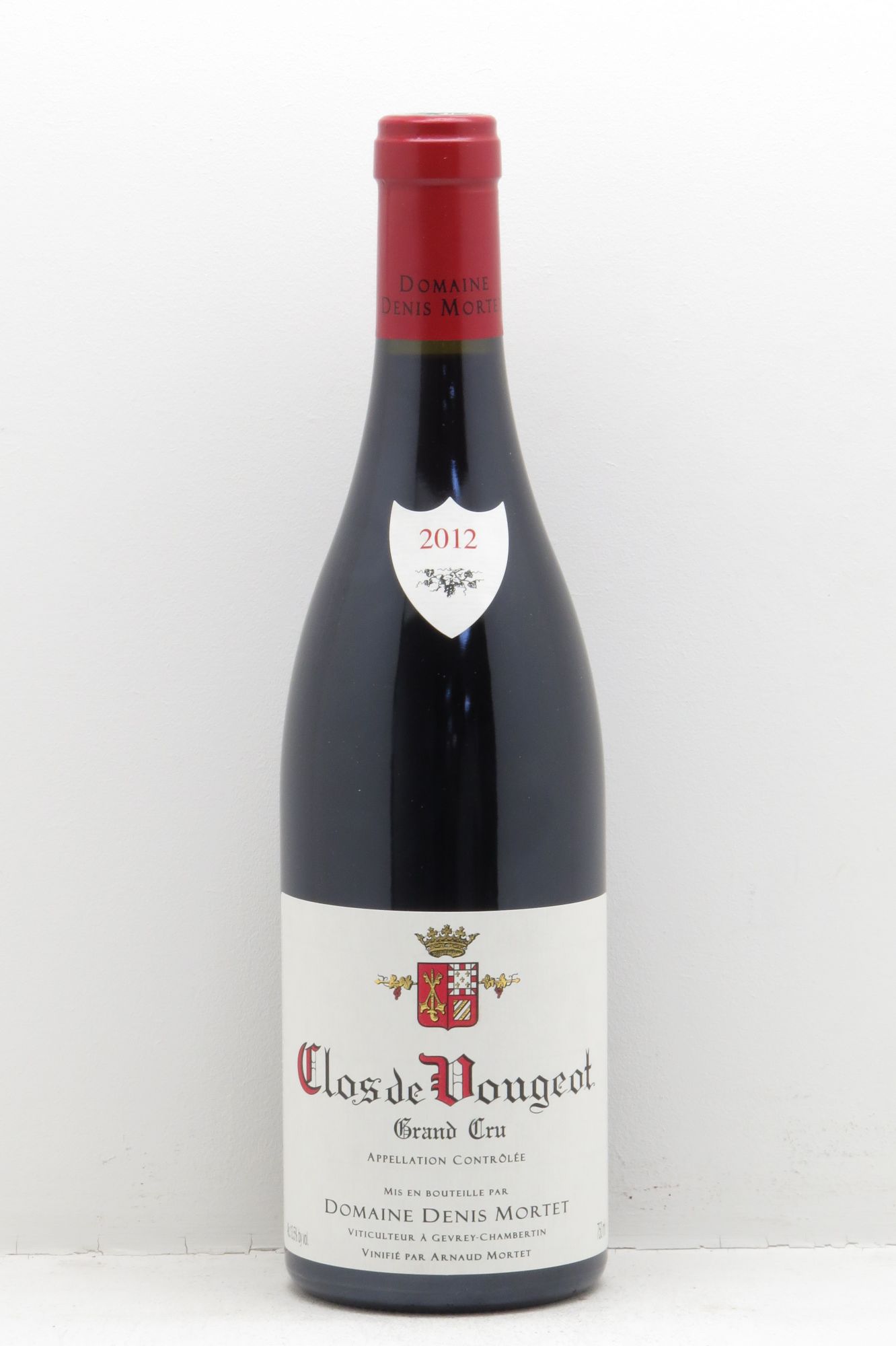 Clos de Vougeot Grand Cru Denis Mortet (Domaine) 2012 - Lot de 1 bouteille - 0