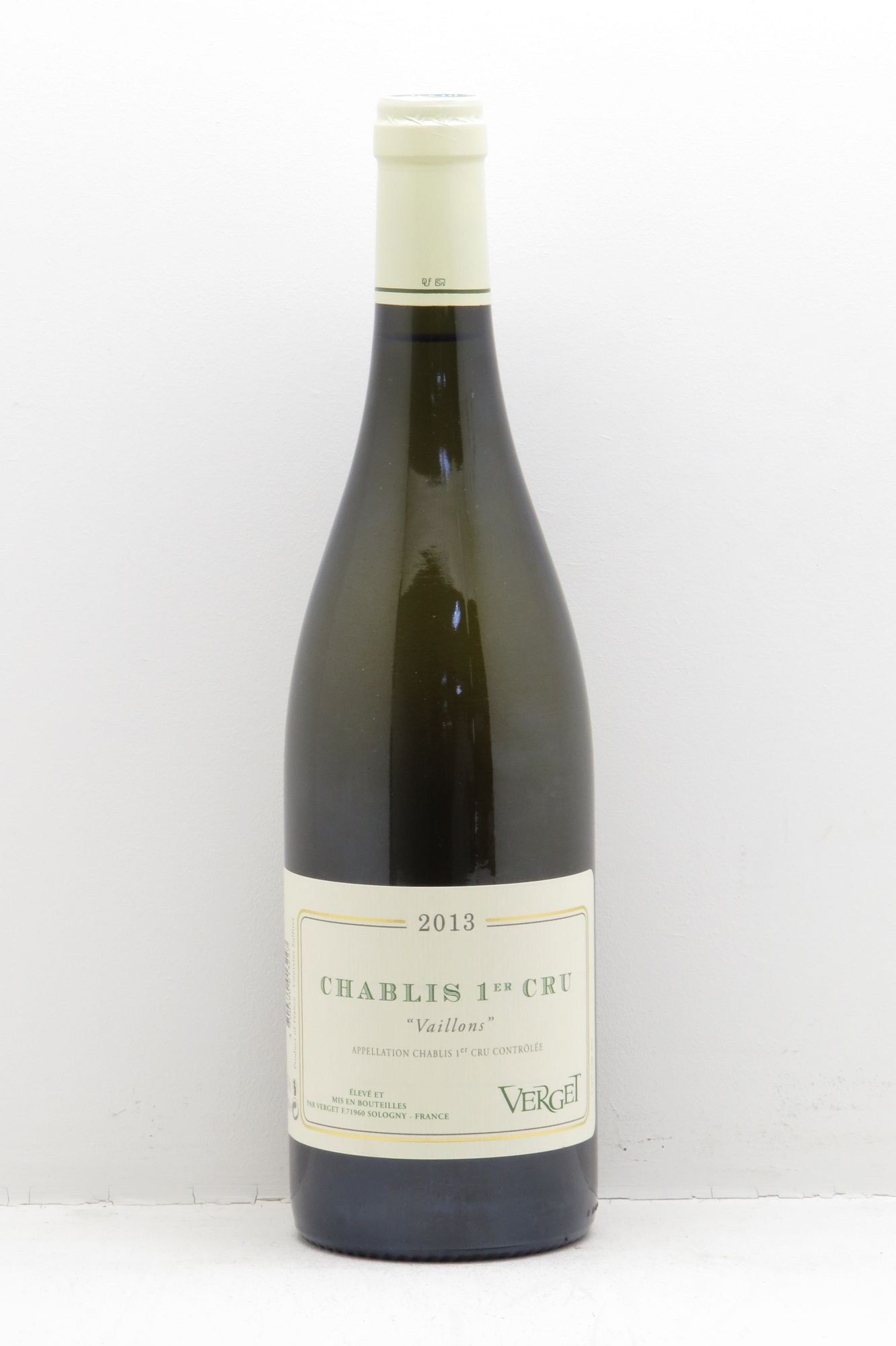 Chablis 1er Cru Vaillons Verget 2013 - Lot de 1 bouteille - 0