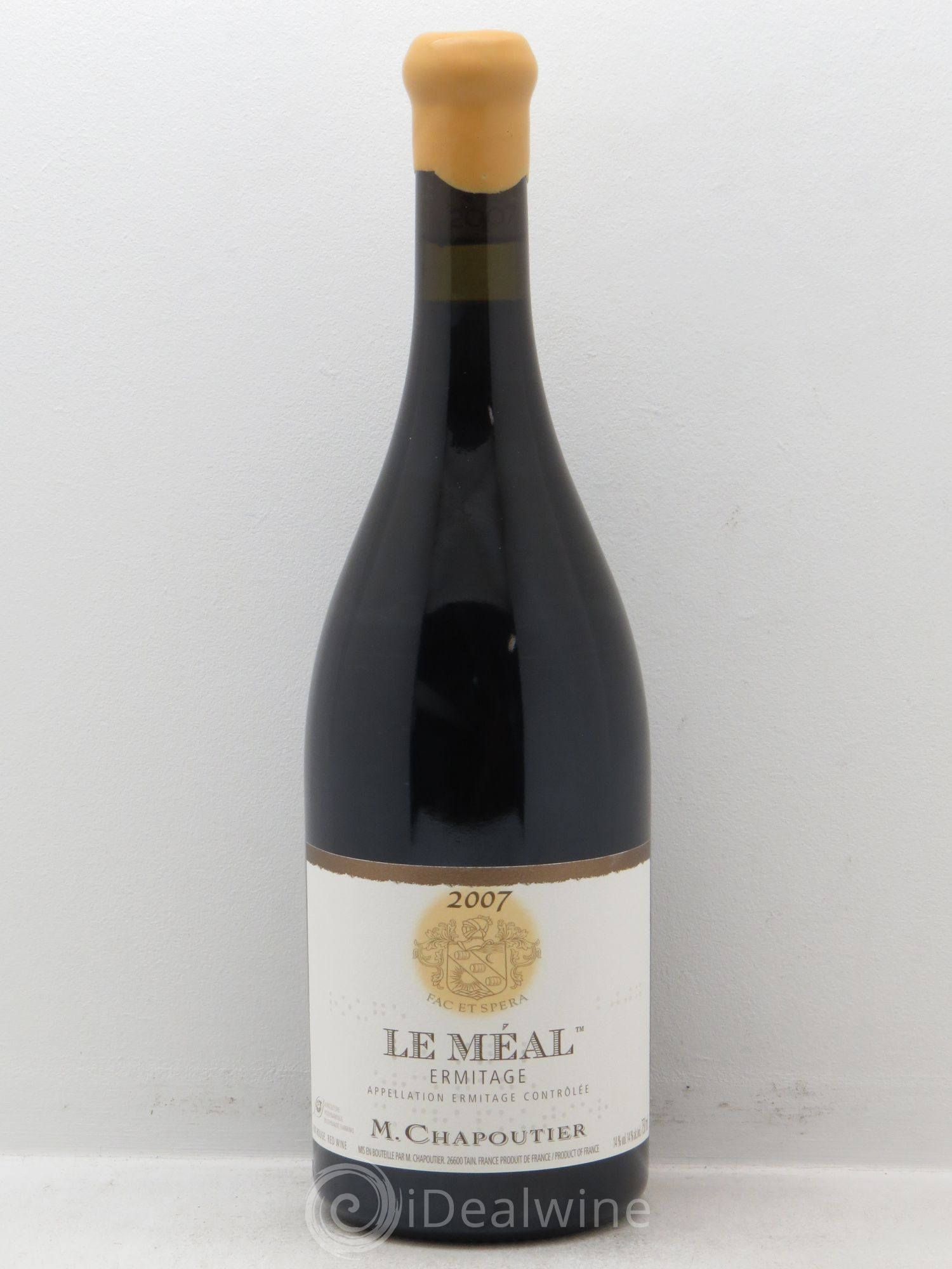 Hermitage Ermitage Le Méal Chapoutier 2007 - Lot de 1 bouteille - 0