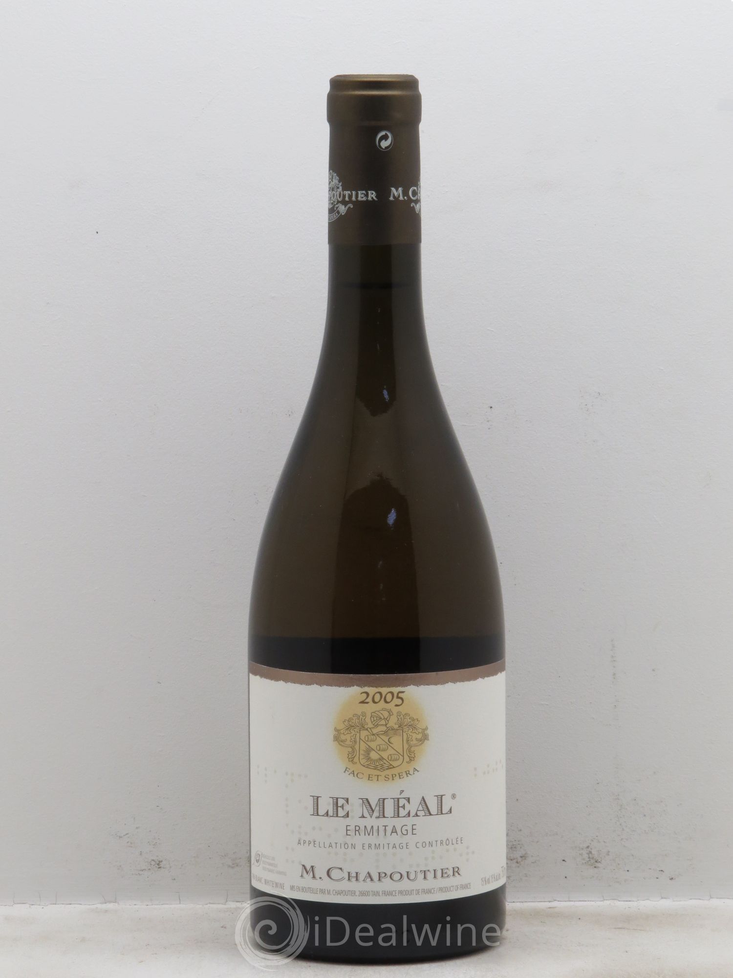 Hermitage Ermitage Le Méal Chapoutier 2005 - Lot de 1 bouteille - 0