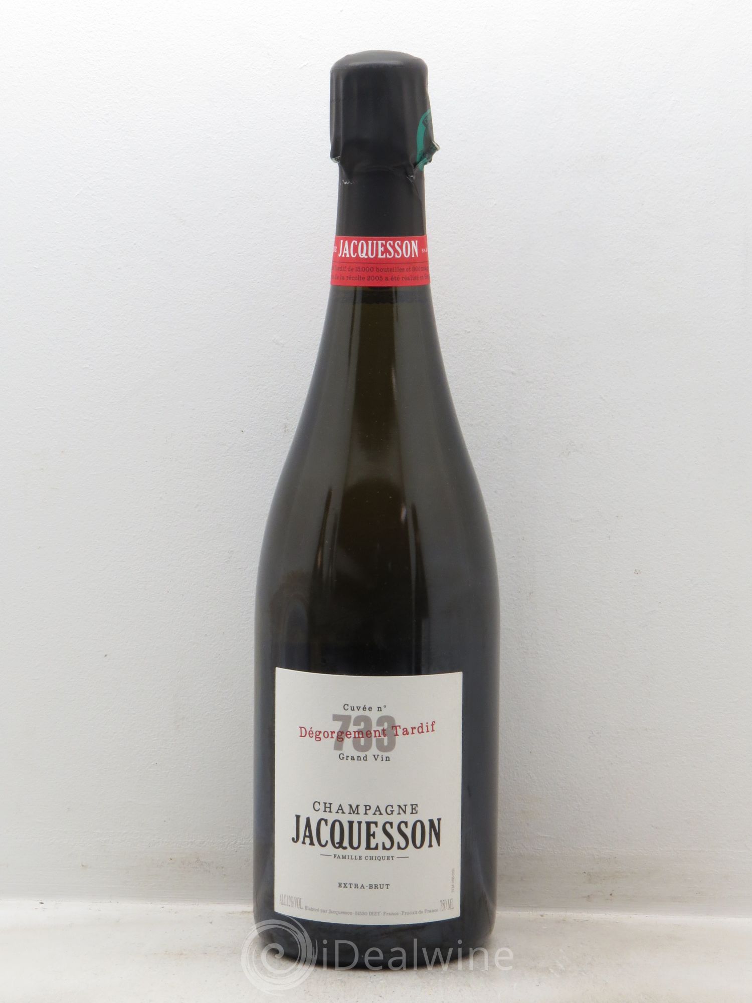 Cuvée 733 Jacquesson Dégorgement Tardif - Posten von 1 Flasche - 0