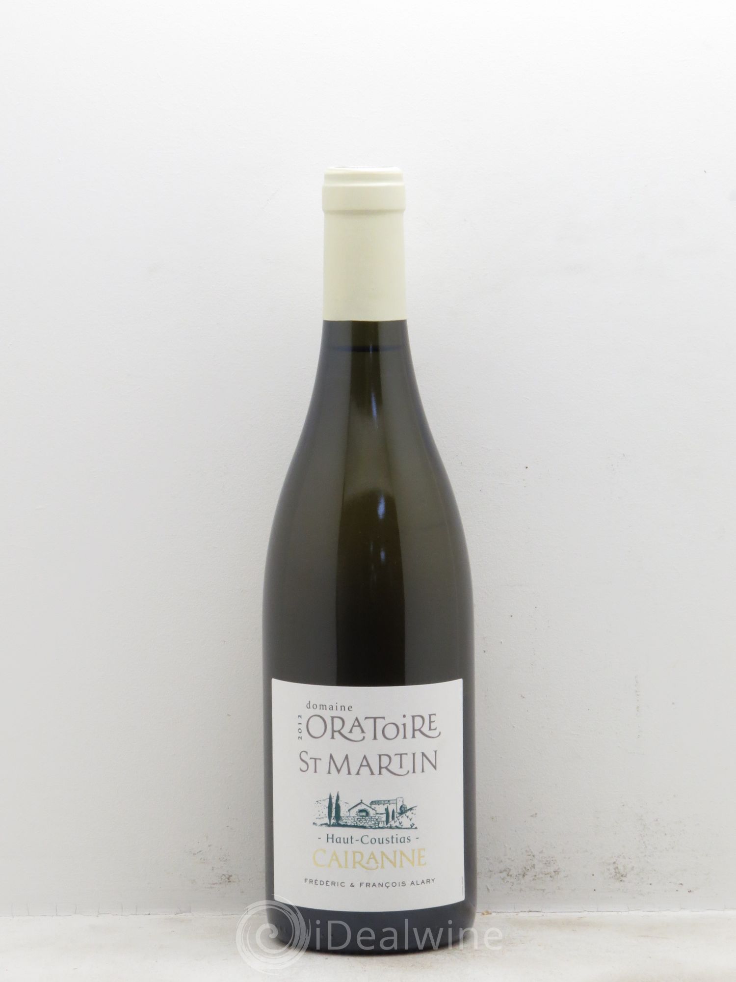 Cairanne Haut-Coustias Oratoire Saint-Martin - Frédéric et François Alary (CBO à partir de 6 bts) 2012 - Lot de 1 bouteille - 0