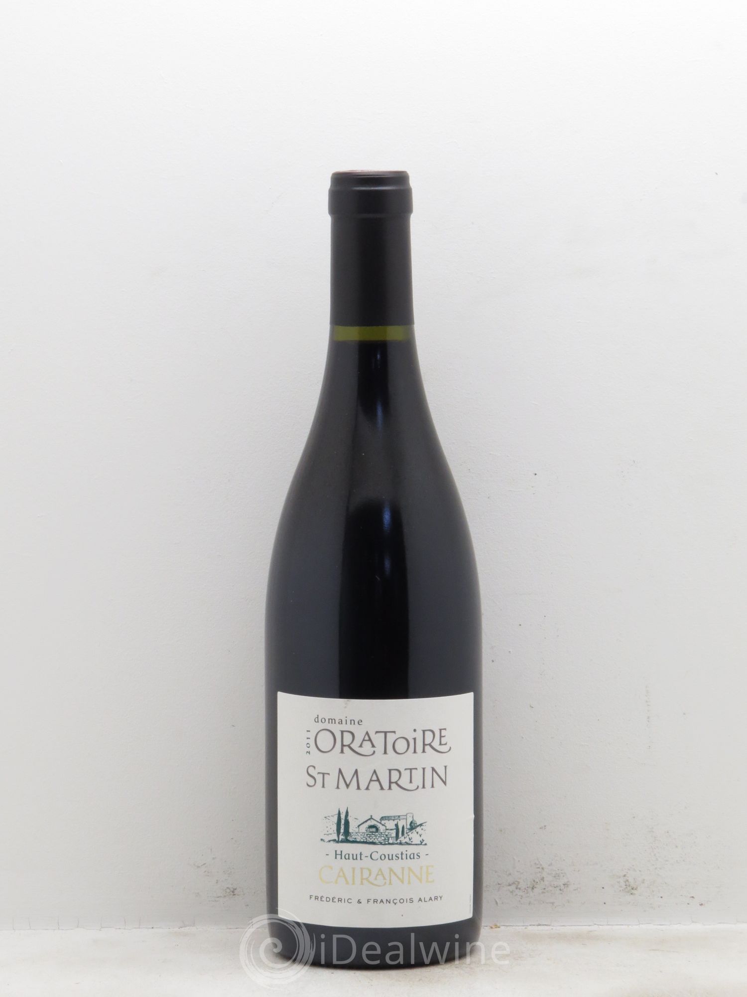 Cairanne Haut-Coustias Oratoire Saint-Martin - Frédéric et François Alary 2011 - Lot de 1 bouteille - 0