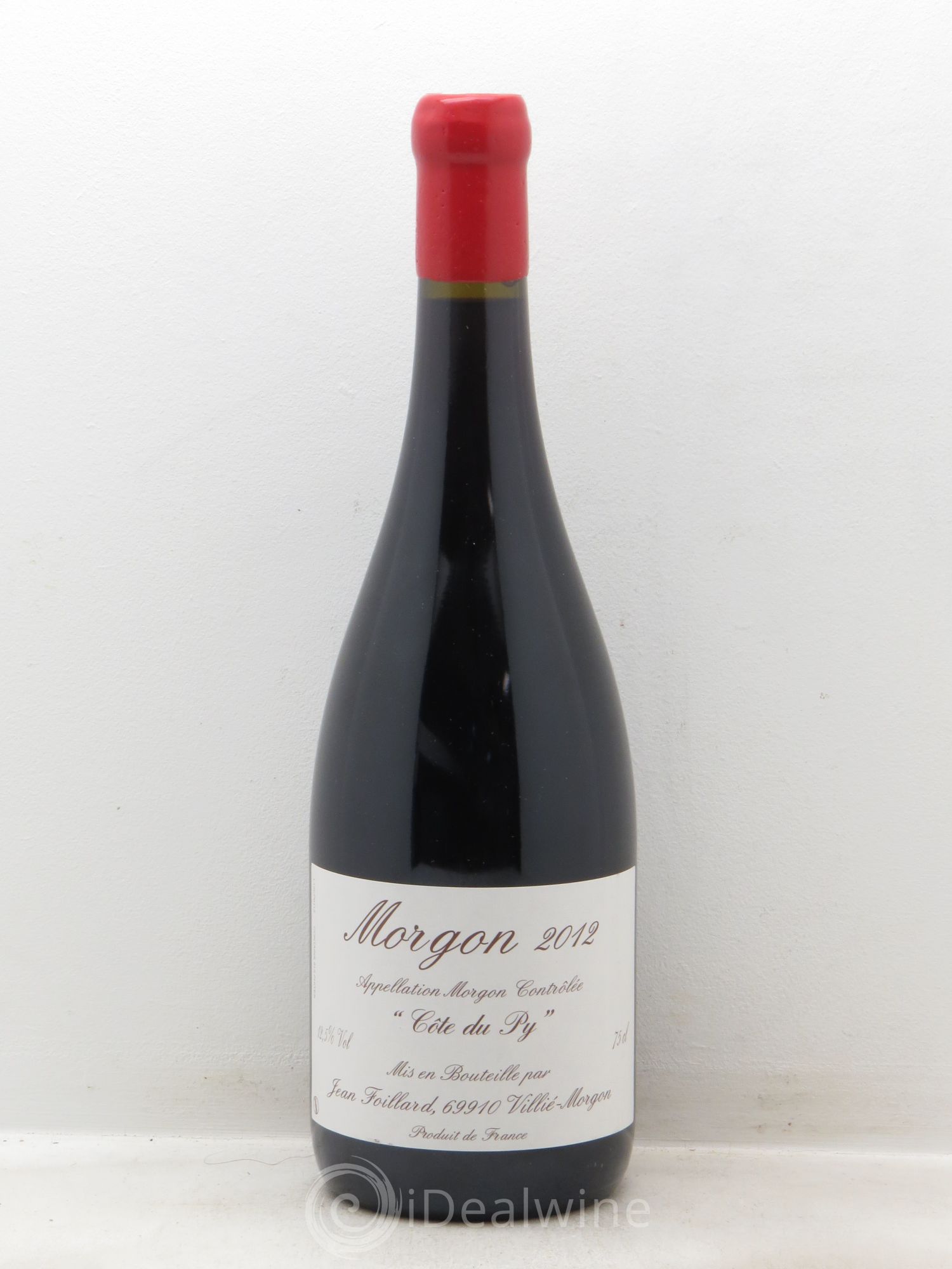 Morgon Côte du Py Jean Foillard 2012 - Posten von 1 Flasche - 0
