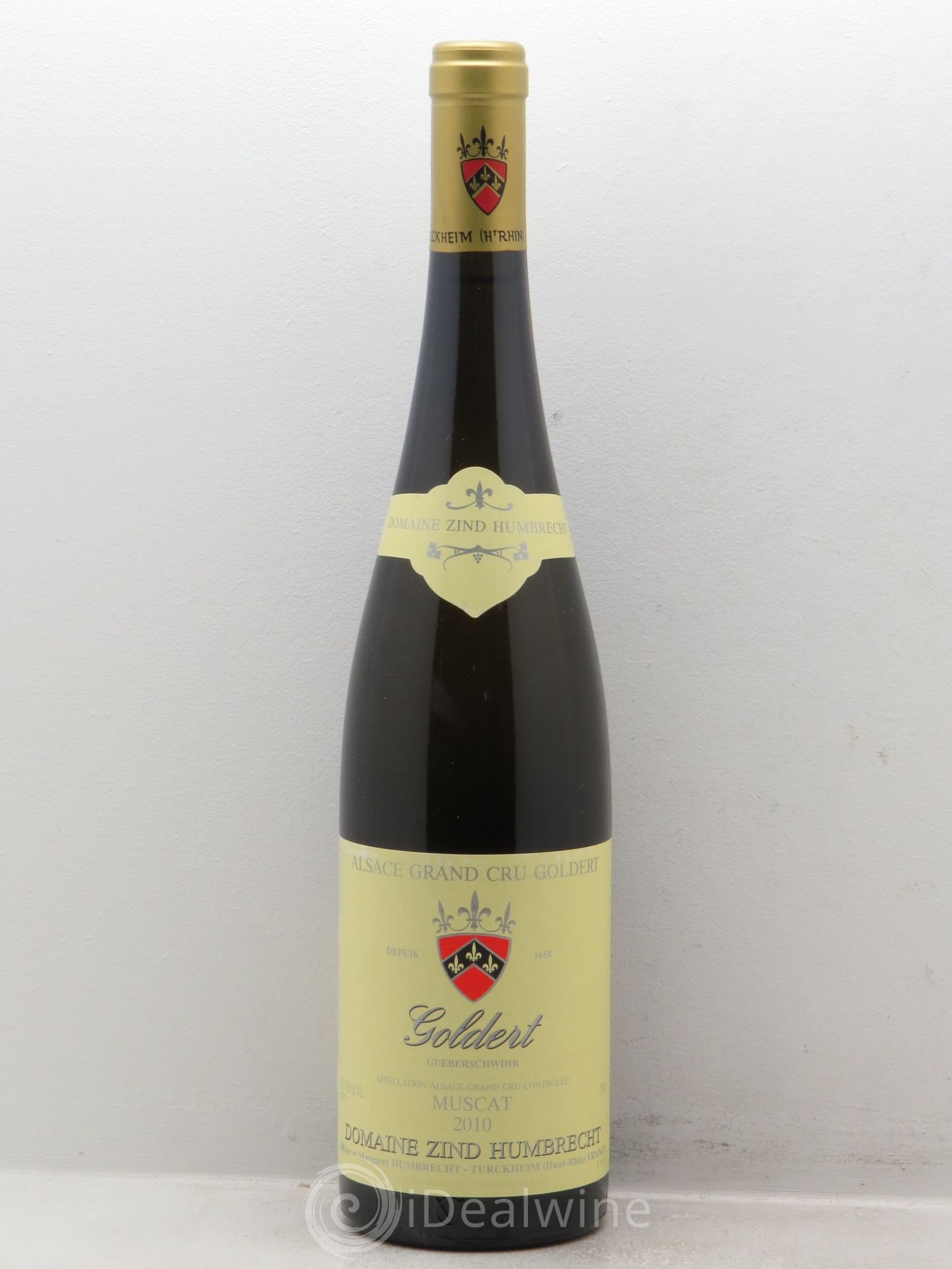 Alsace Muscat Grand Cru Goldert Zind-Humbrecht (Domaine) 2010 - Lot de 1 bouteille - 0