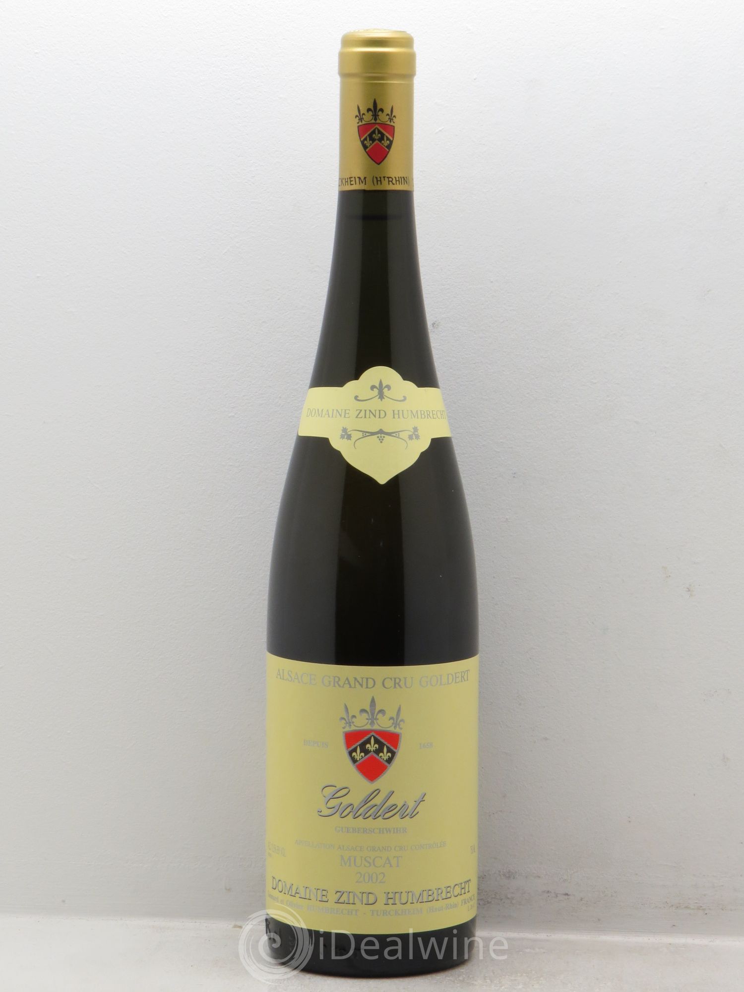 Alsace Muscat Grand Cru Goldert Zind-Humbrecht (Domaine) 2002 - Lot de 1 bouteille - 0