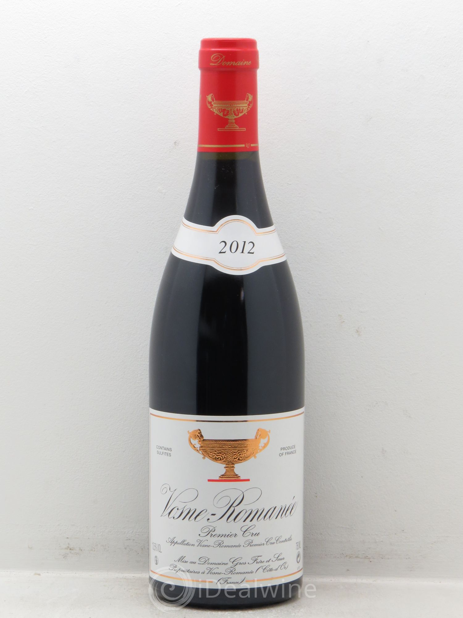 Vosne-Romanée 1er Cru Gros Frère & Soeur 2012 - Lot de 1 bouteille - 0