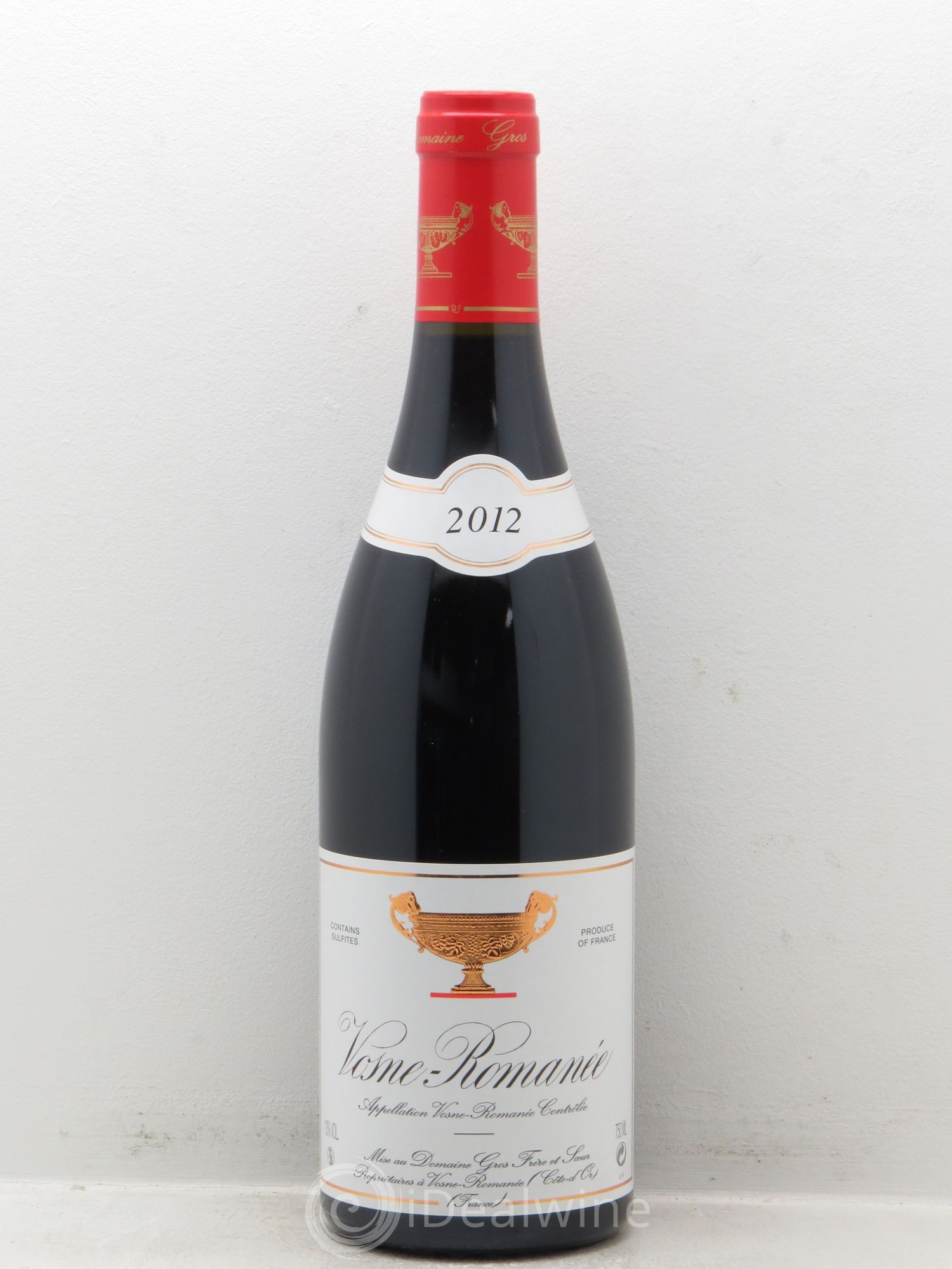 Vosne-Romanée Gros Frère & Soeur 2012 - Lot de 1 bouteille - 0