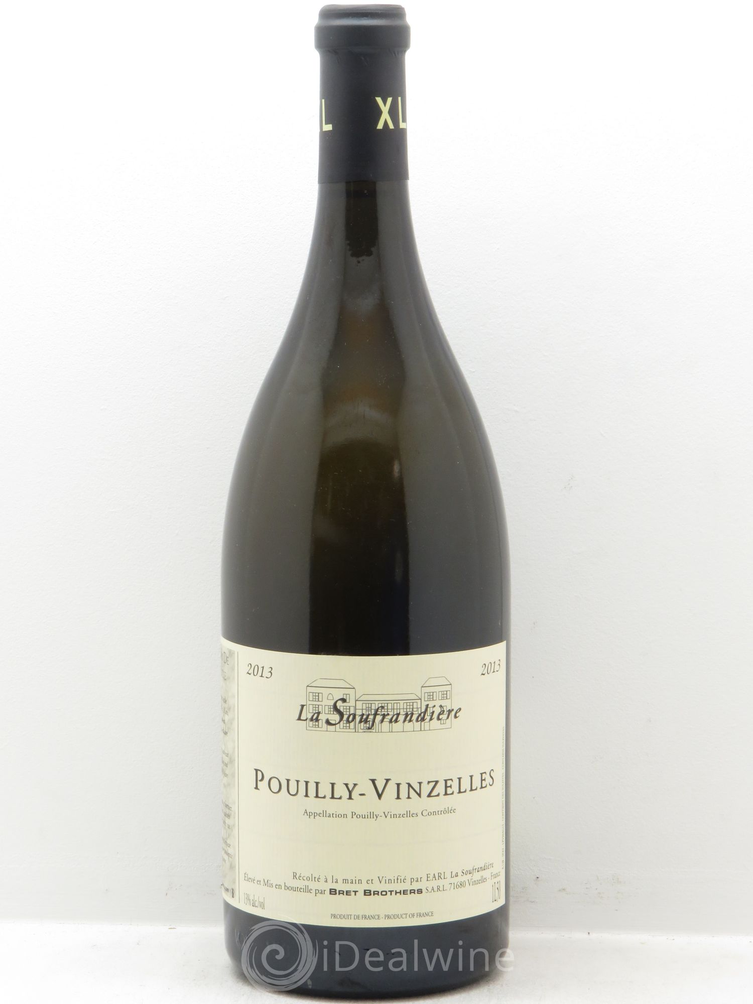 Pouilly-Vinzelles La Soufrandière - Bret Brothers 2013 - Lot de 1 magnum - 0