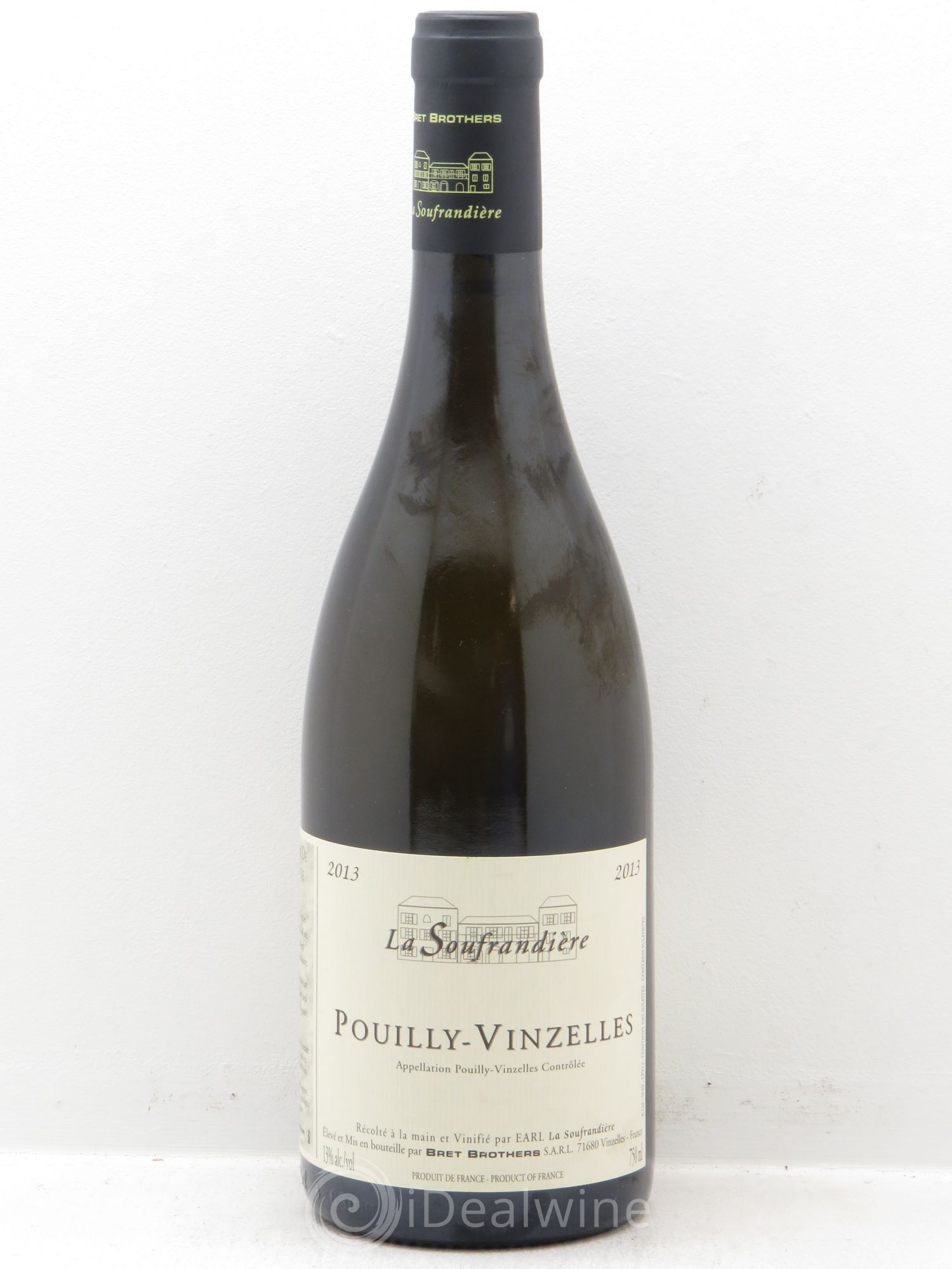Pouilly-Vinzelles La Soufrandière - Bret Brothers 2013 - Lot de 1 bouteille - 0