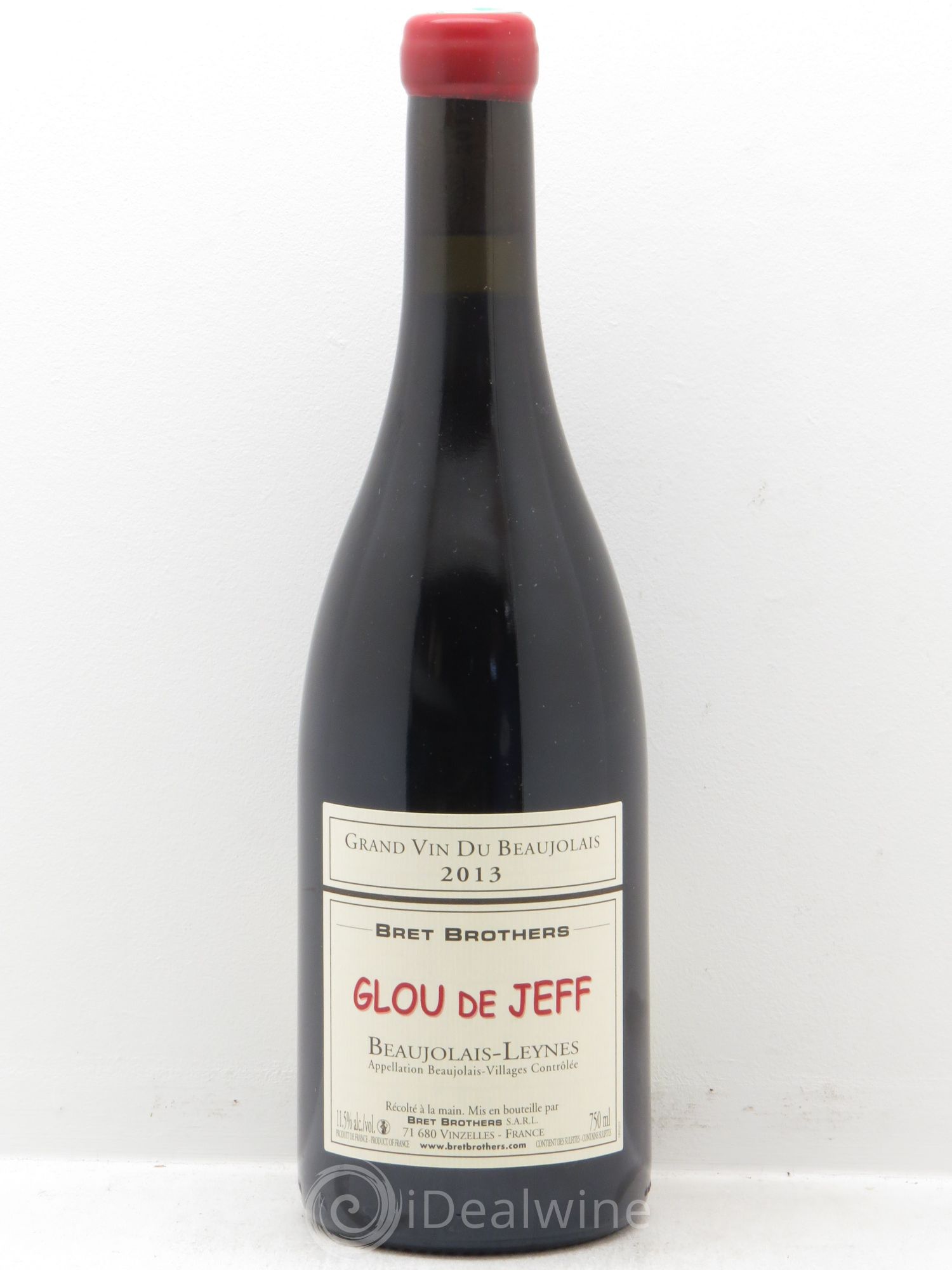 Beaujolais Leynes - Glou De Jeff Bret Brothers 2013 - Lot de 1 bouteille - 0