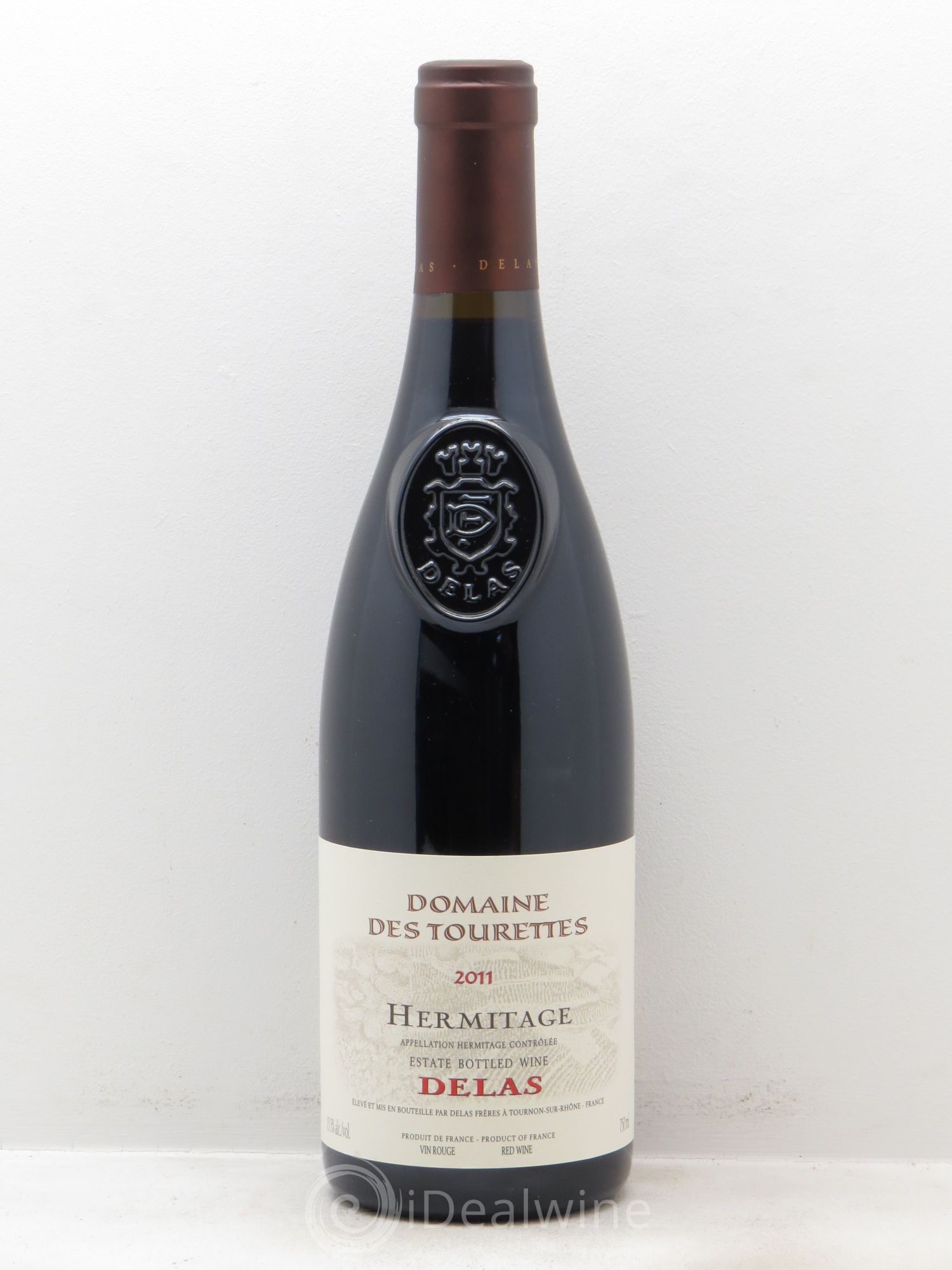 Hermitage Domaine des Tourettes Delas Frères 2011 - Lot de 1 bouteille - 0