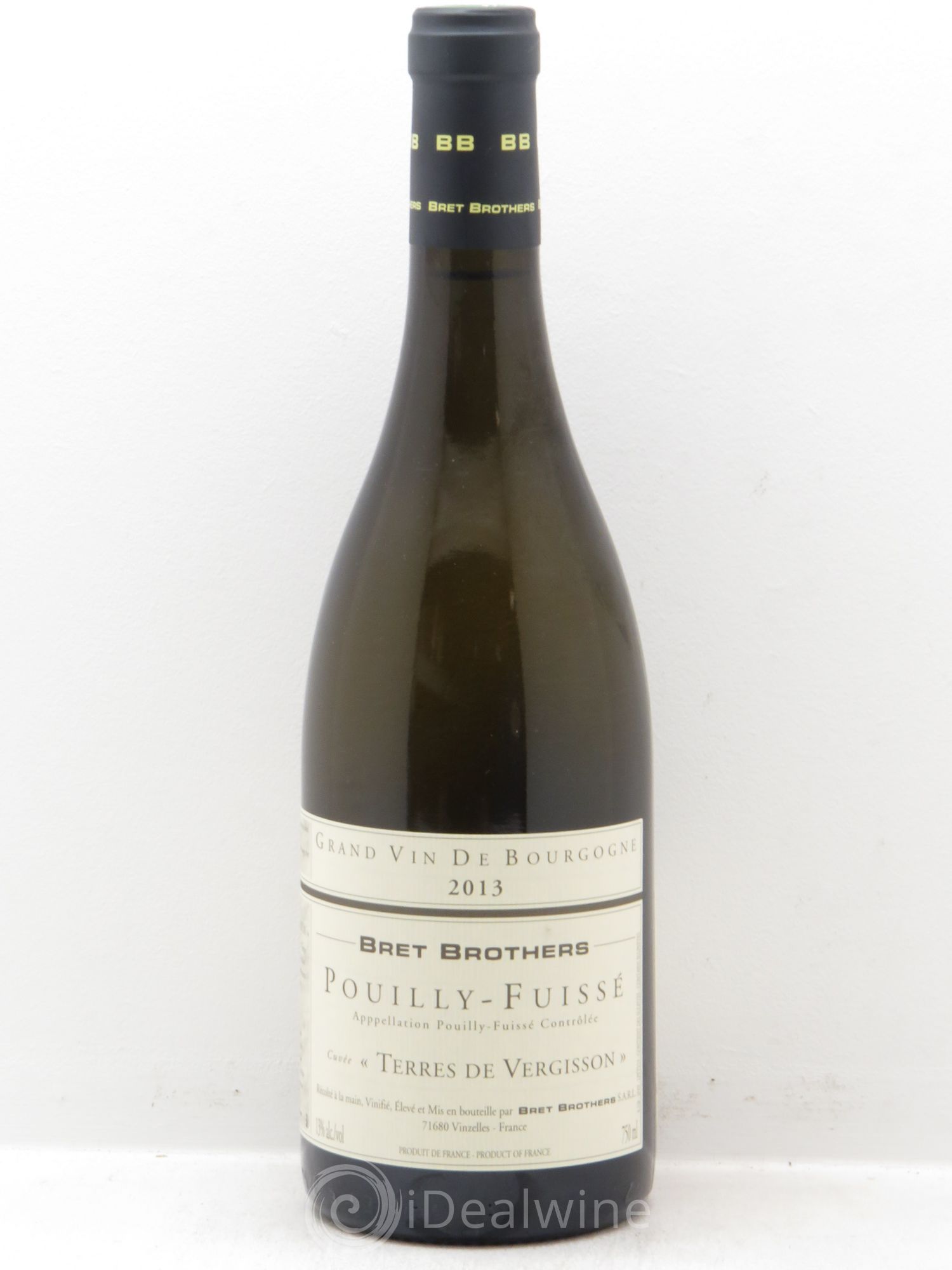 Pouilly-Fuissé Cuvée Terres De Vergisson Bret Brothers 2013 - Lot de 1 bouteille - 0
