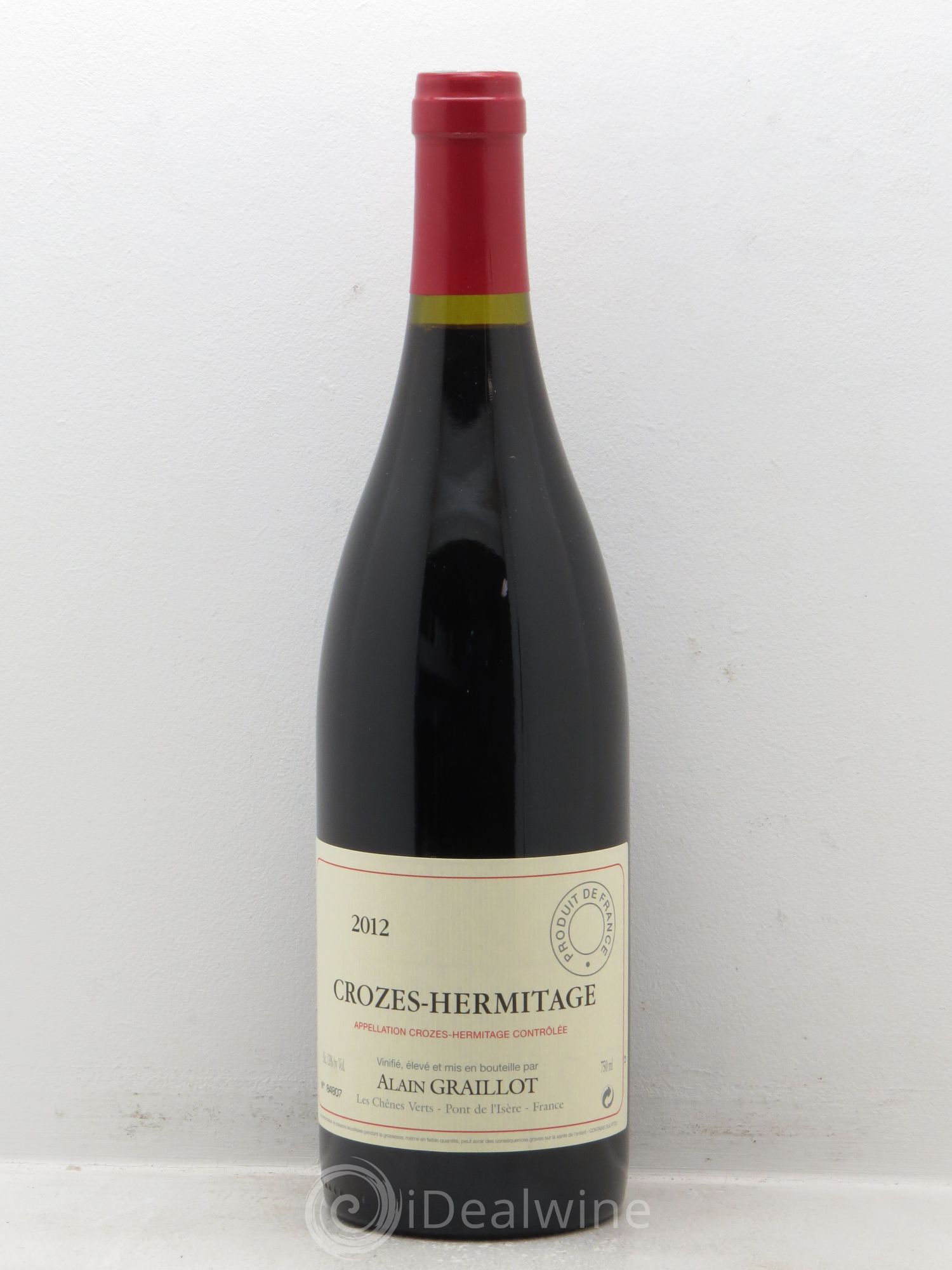 Crozes-Hermitage Domaine Graillot 2012 - Lot de 1 bouteille - 0