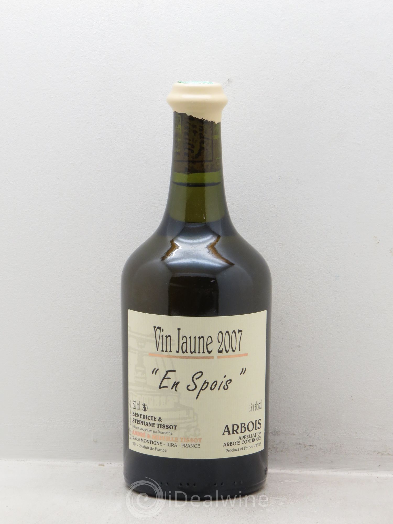 Arbois Vin jaune La Vasée Bénédicte et Stéphane Tissot "En Spois" 2007 - Posten von 1 Flasche - 0