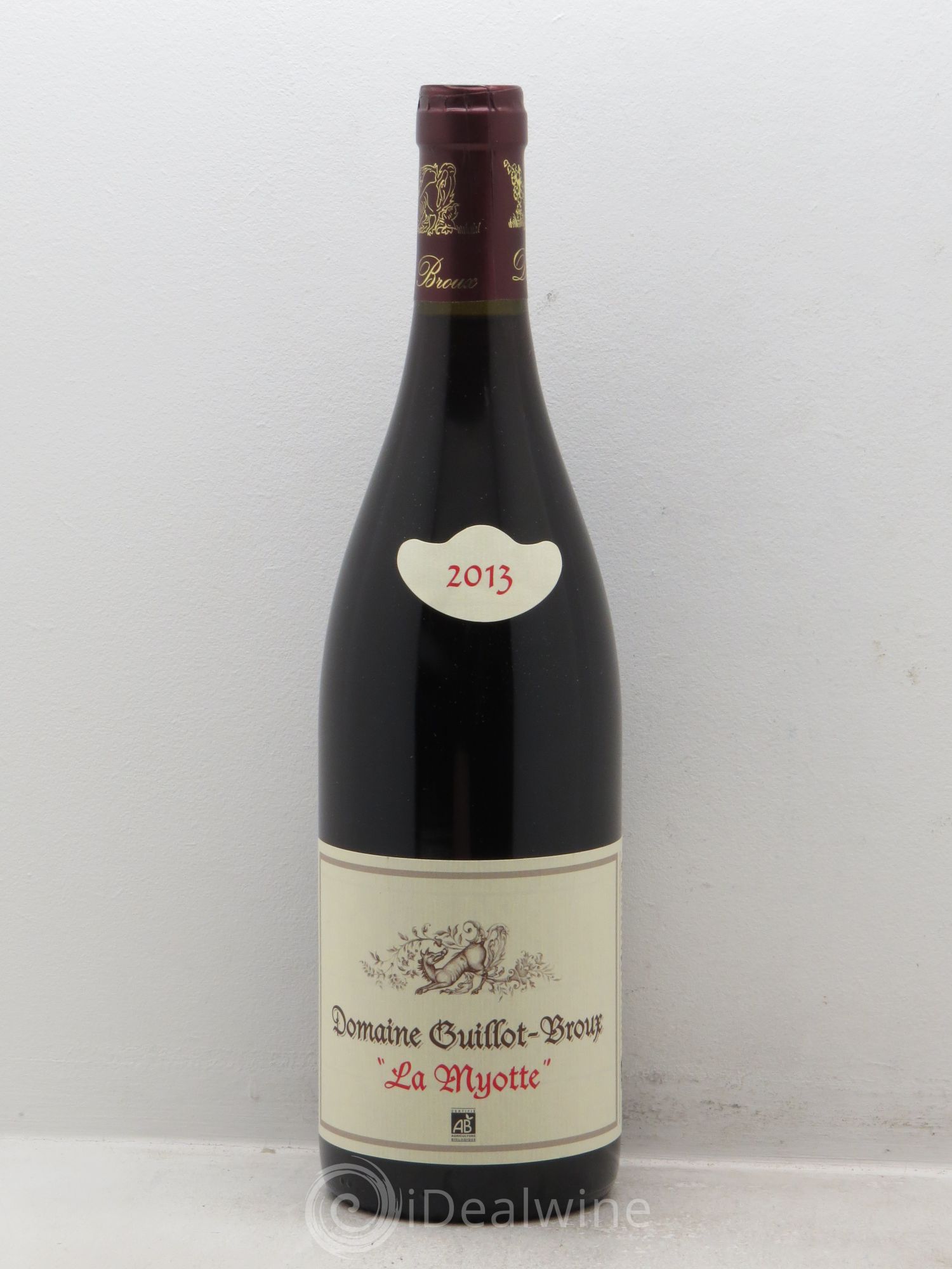 Bourgogne La Myotte Guillot-Broux (Domaine) 2013 - Lot de 1 bouteille - 0