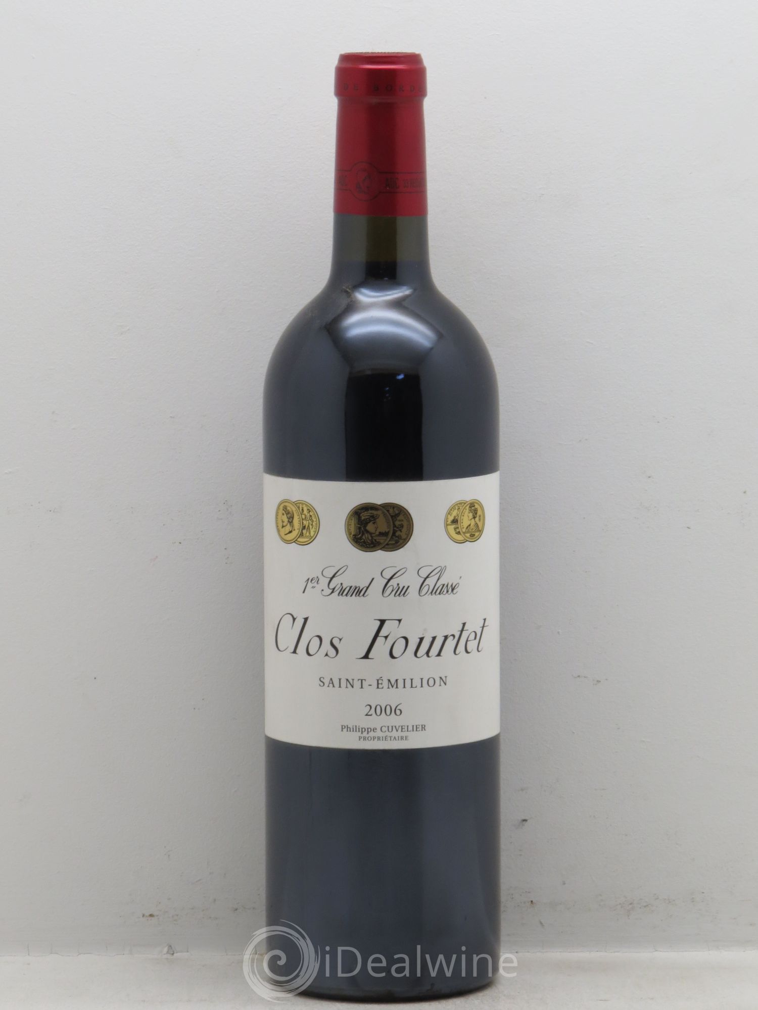 Clos Fourtet 1er Grand Cru Classé B 2006 - Lot de 1 bouteille - 0