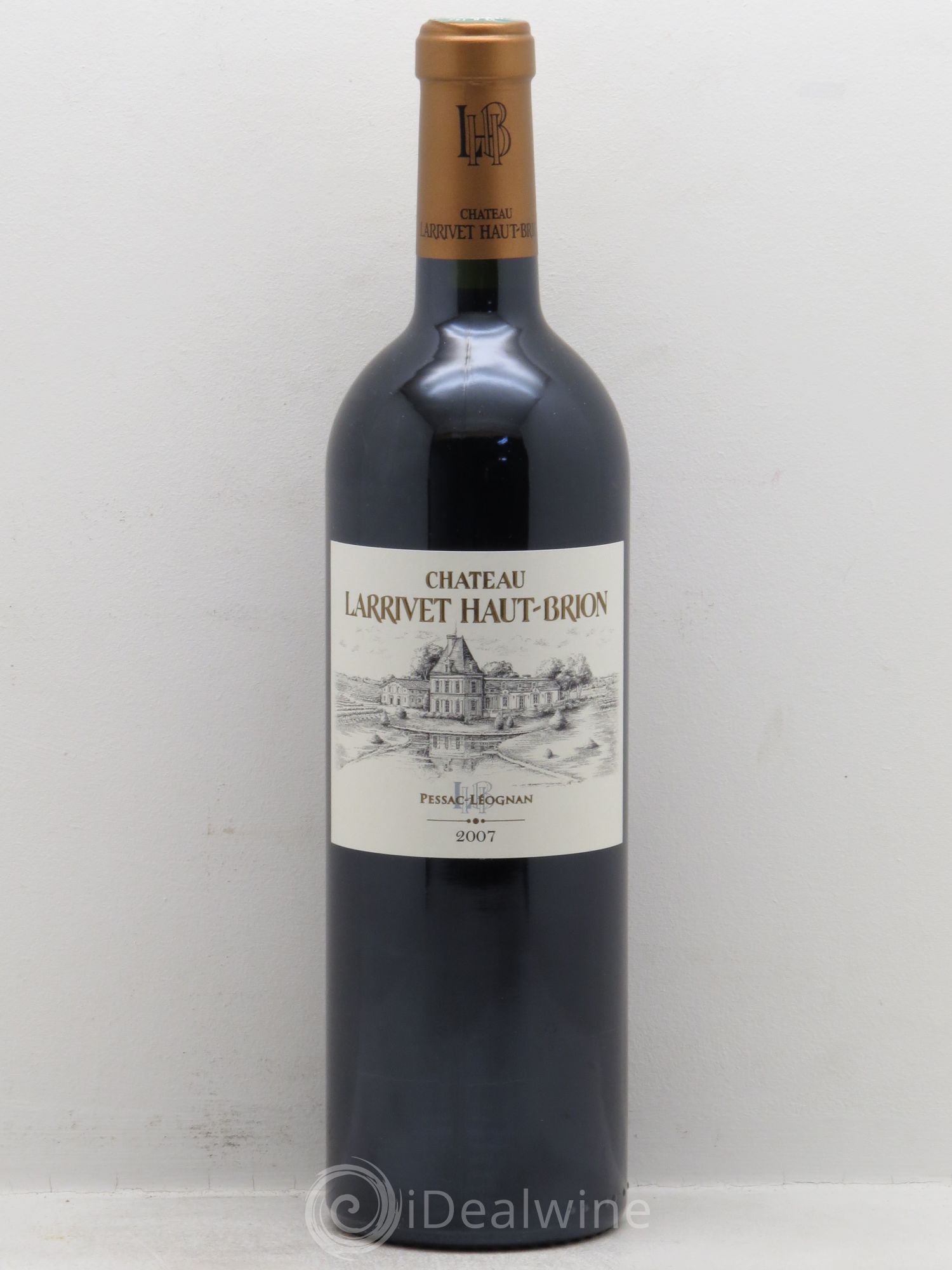 Château Larrivet Haut-Brion 2007 - Lot de 1 bouteille - 0