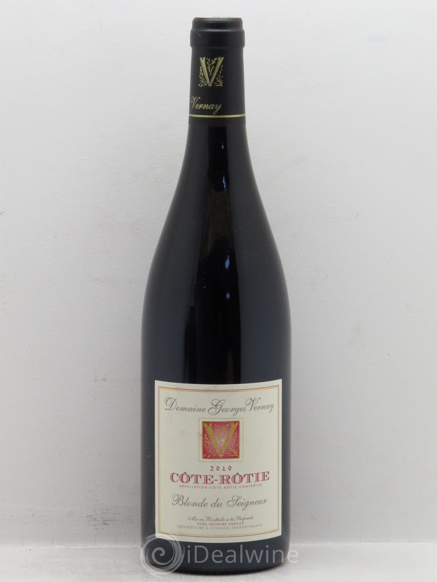 Côte-Rôtie Blonde du Seigneur Georges Vernay 2010 - Lot de 1 bouteille - 0