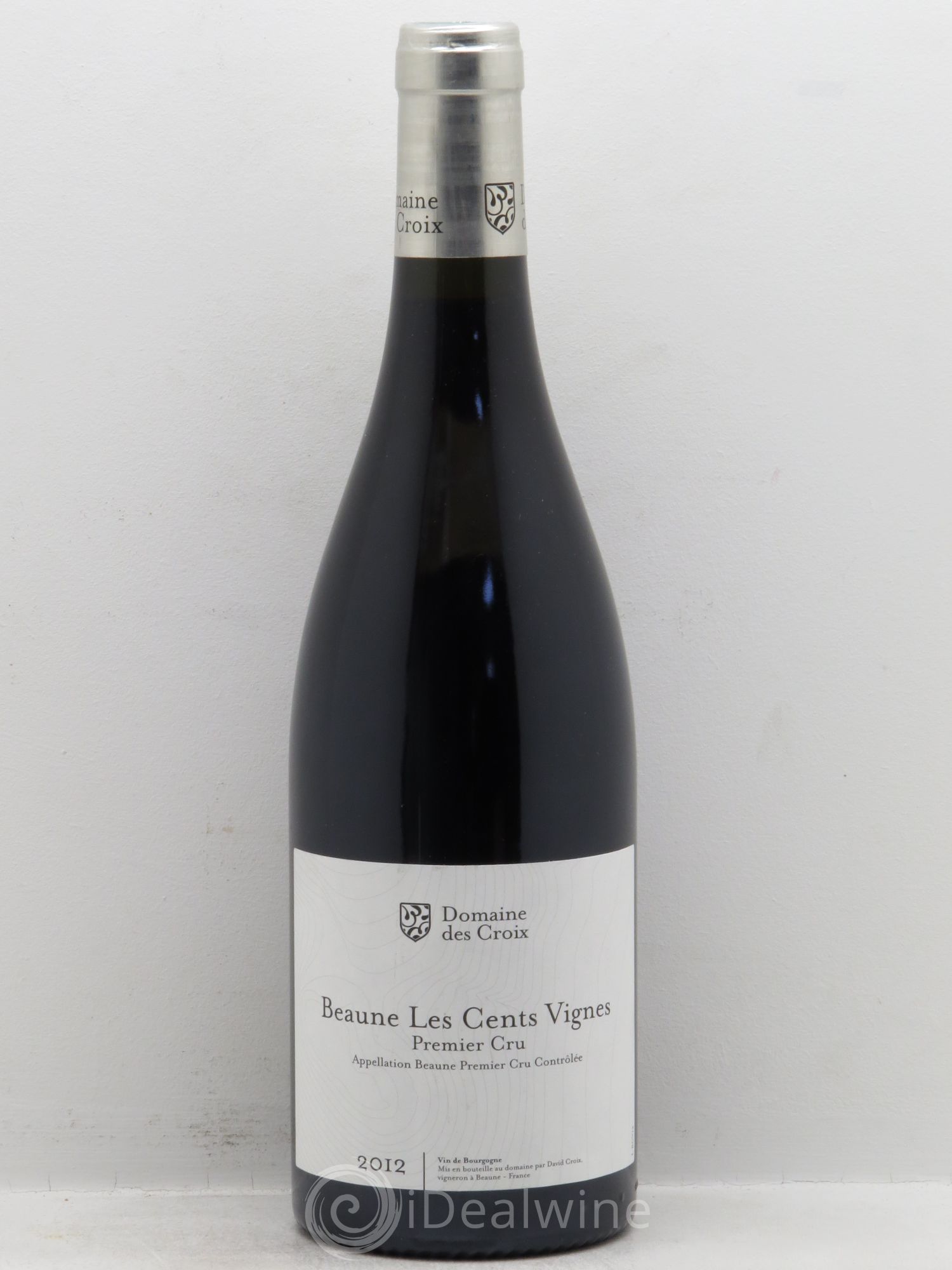Beaune 1er Cru Les Cents vignes Croix (Domaine des) 2012 - Lot de 1 bouteille - 0