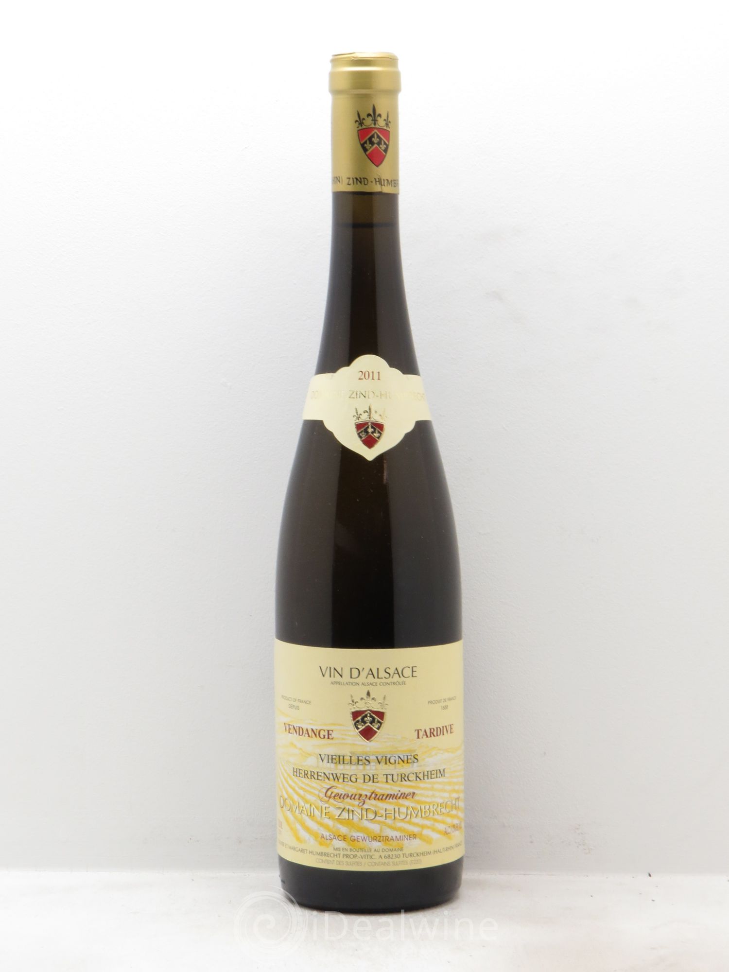 Alsace Gewurztraminer Vendanges Tardives Zind-Humbrecht (Domaine) Vieilles Vignes Herrenweg de Turckheim 2011 - Lotto di 1 bottiglia - 0