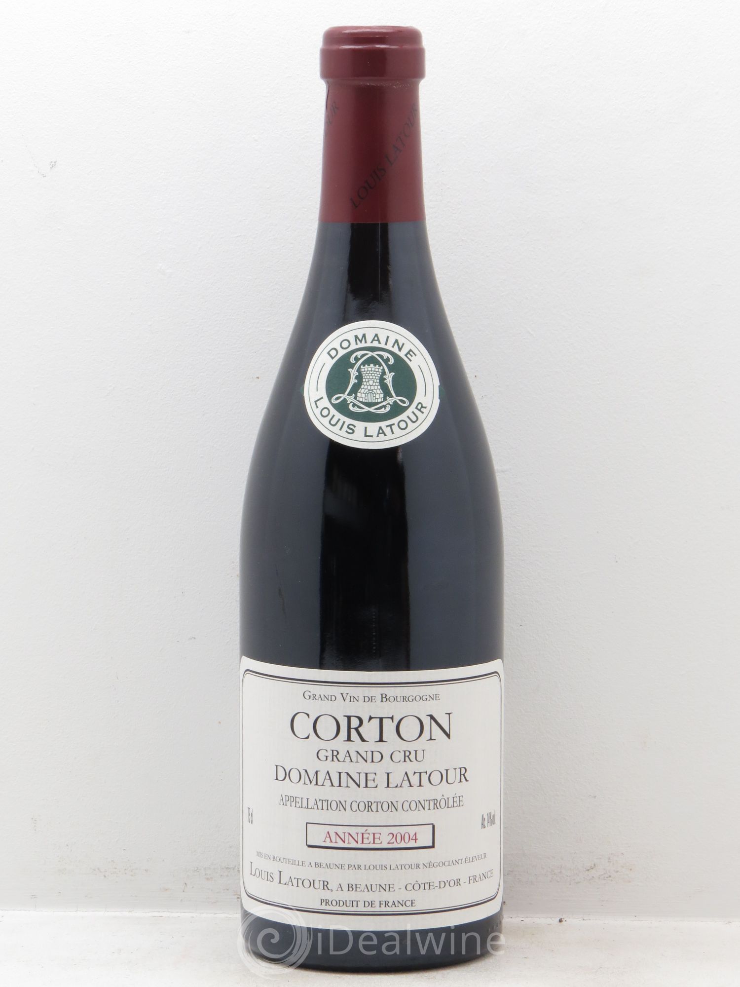 Corton Grand Cru Louis Latour 2004 - Lot de 1 bouteille - 0