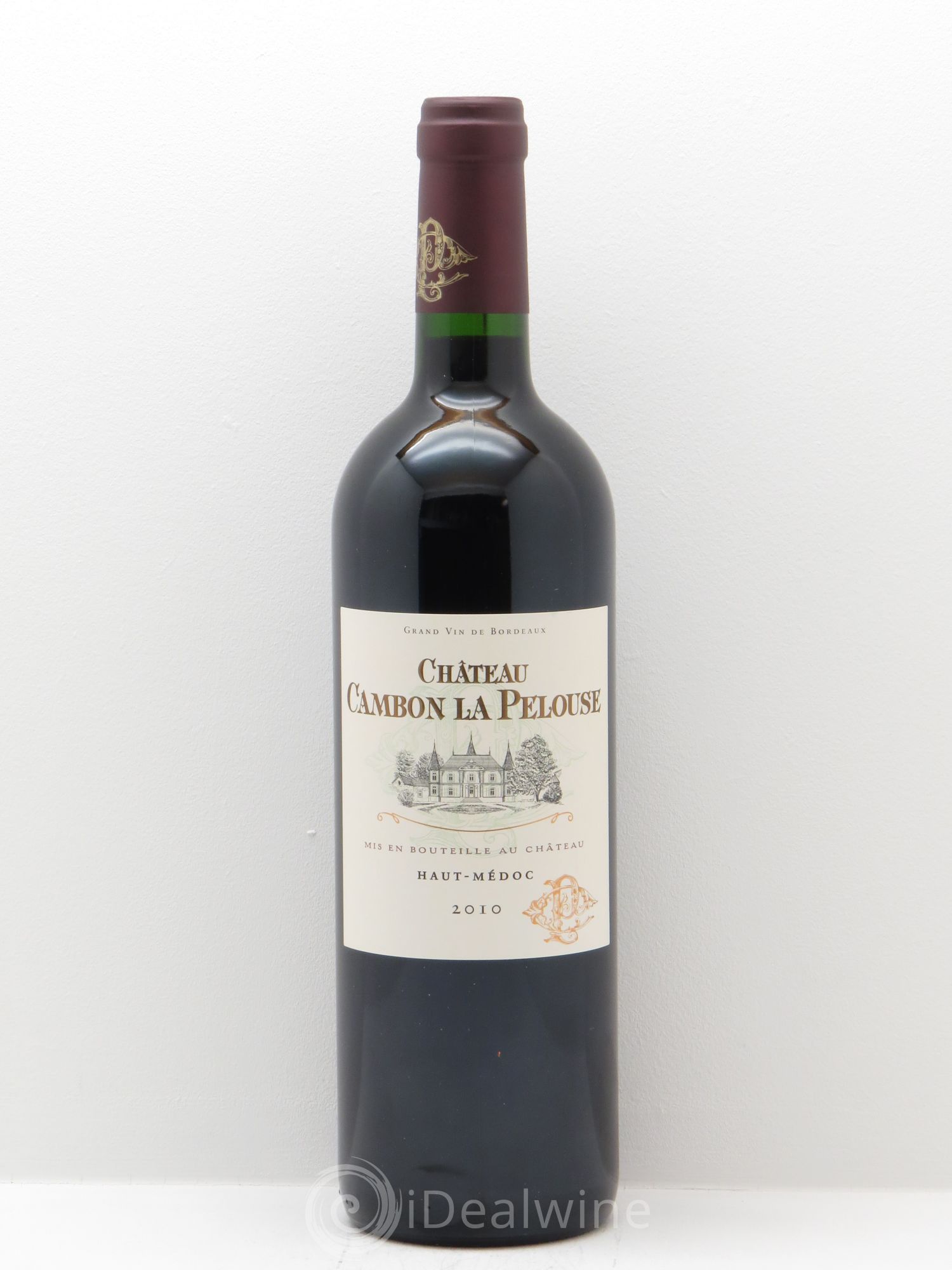Château Cambon la Pelouse Cru Bourgeois 2010 - Lot de 1 bouteille - 0