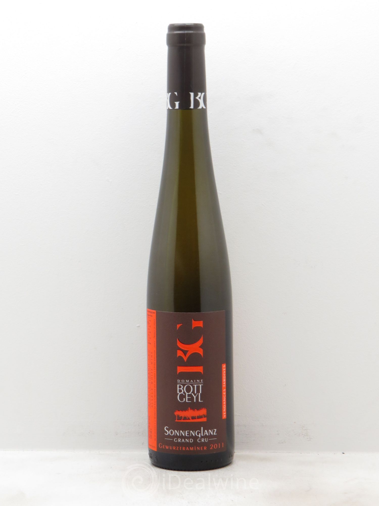 Alsace Gewurztraminer Grand Cru Sonnenglanz Vendanges Tardives Bott-Geyl (Domaine) 2011 - Posten von 1 Flasche - 0