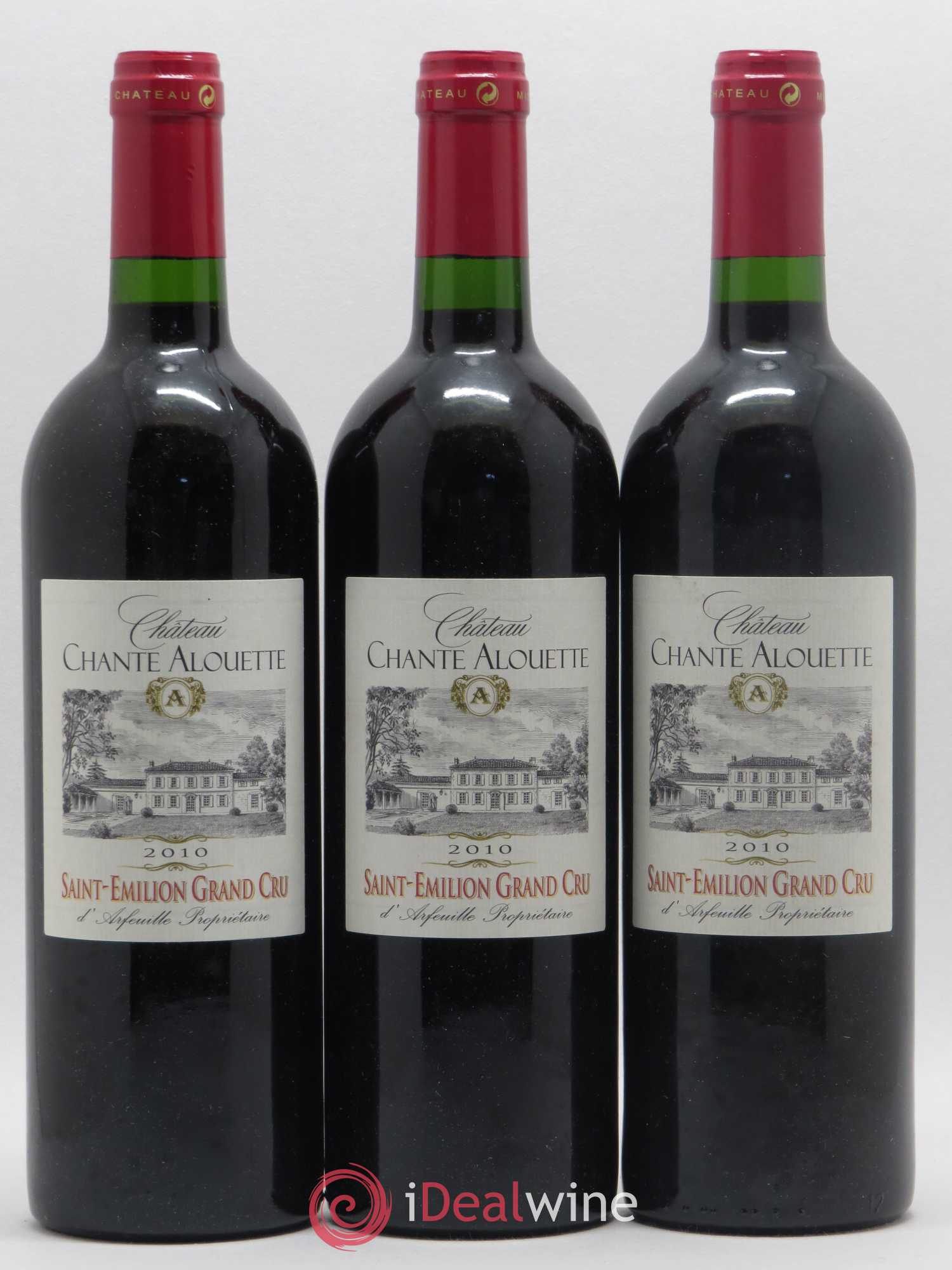 Saint-Émilion Grand Cru Château Chante Alouette 2010 - Lot de 6 bouteilles - 2