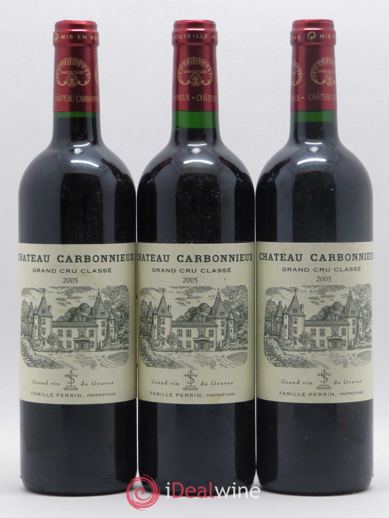 Château Carbonnieux Cru Classé de Graves 2005 - Lot de 6 bouteilles - 2