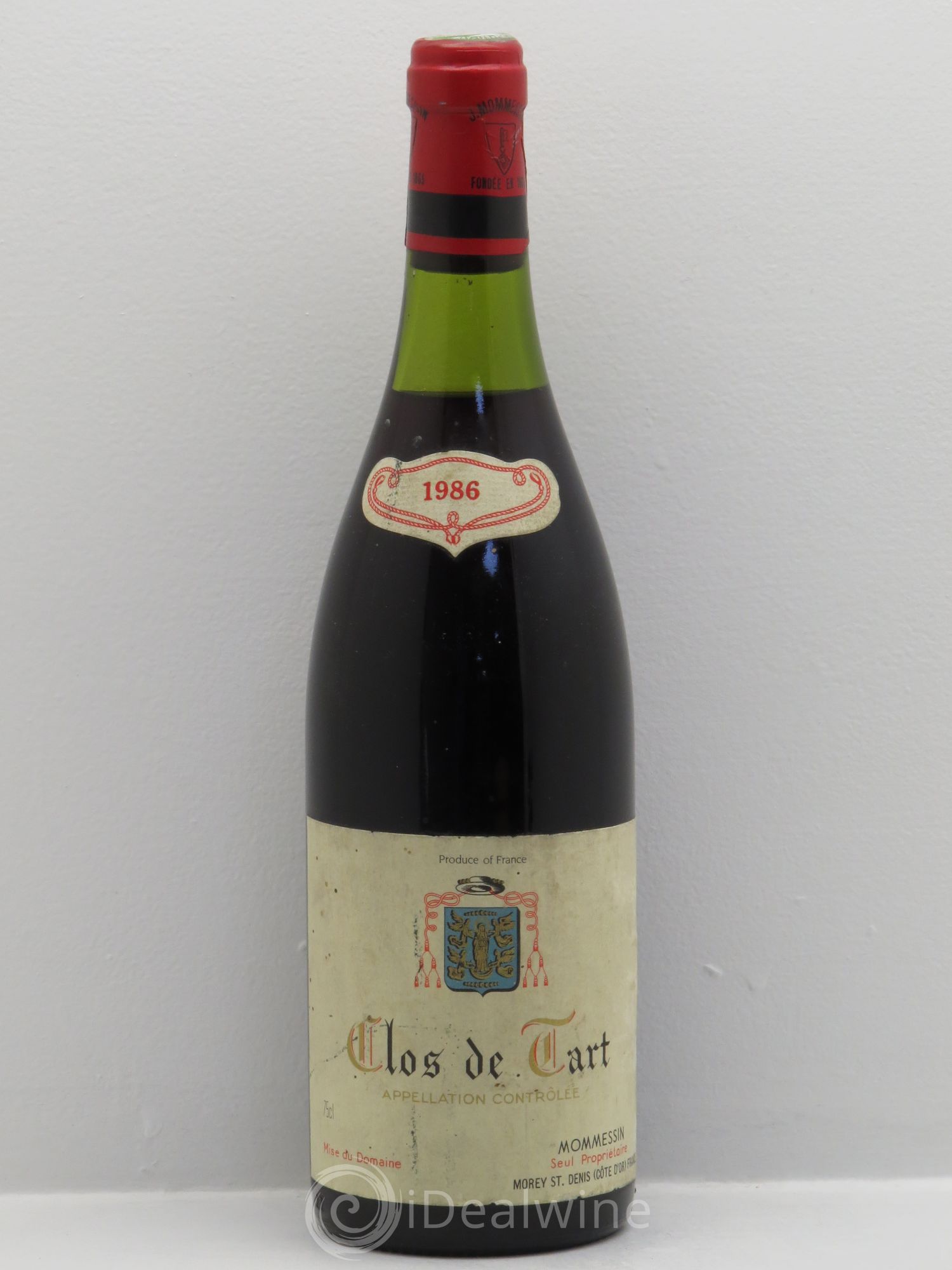 Clos de Tart Grand Cru Clos de Tart 1986 - Lot de 1 bouteille - 0
